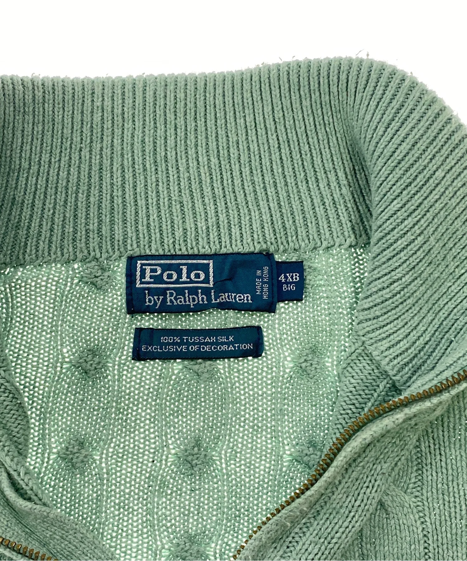 Ralph LaurenブランドハーフZIPニット - Image 6