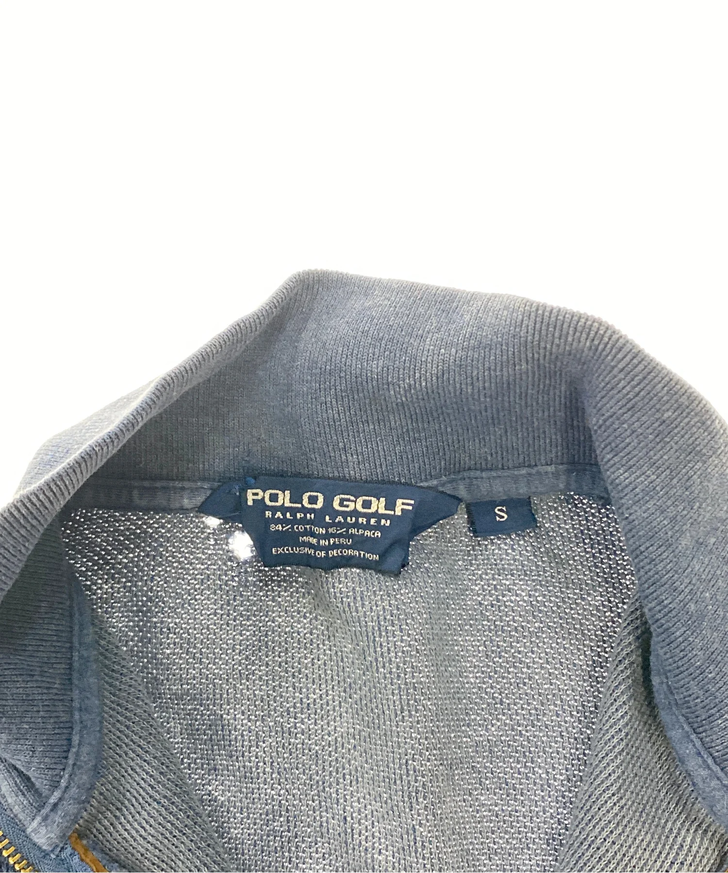 Ralph LaurenブランドハーフZIPニット - Image 3