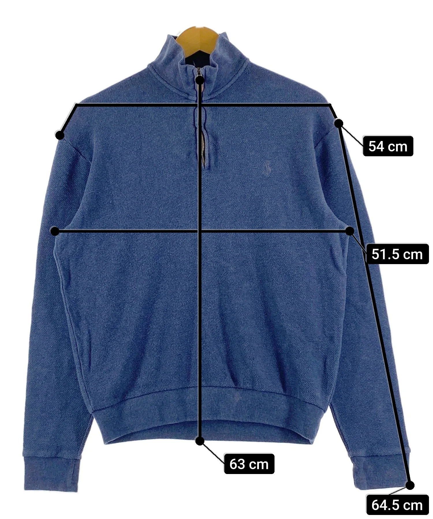 Ralph LaurenブランドハーフZIPニット - Image 8