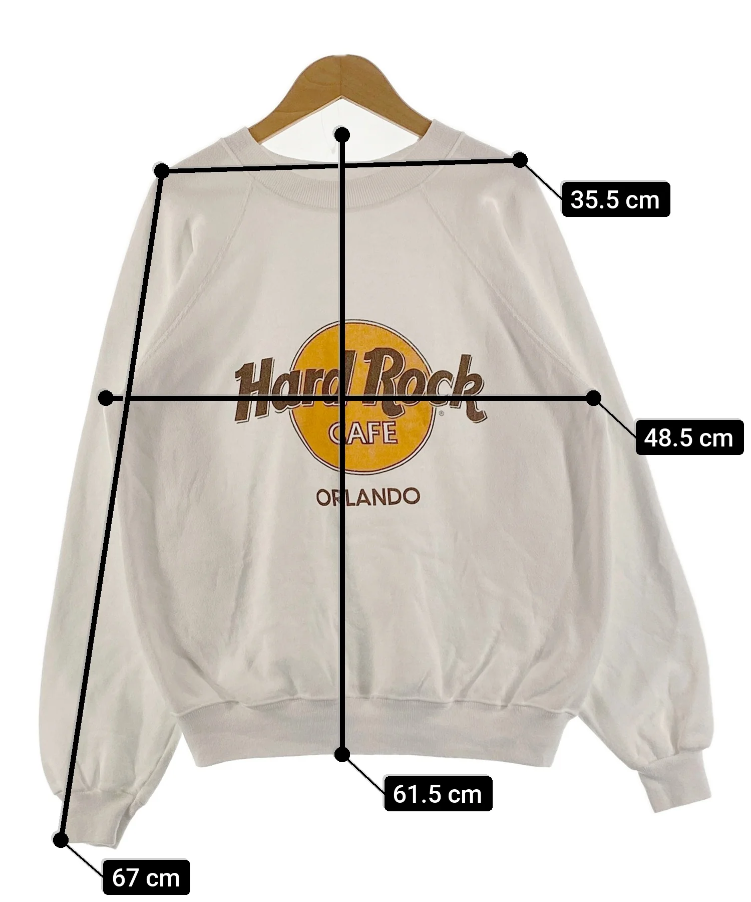 Hard Rock CAFEカンパニースウェット - Image 5