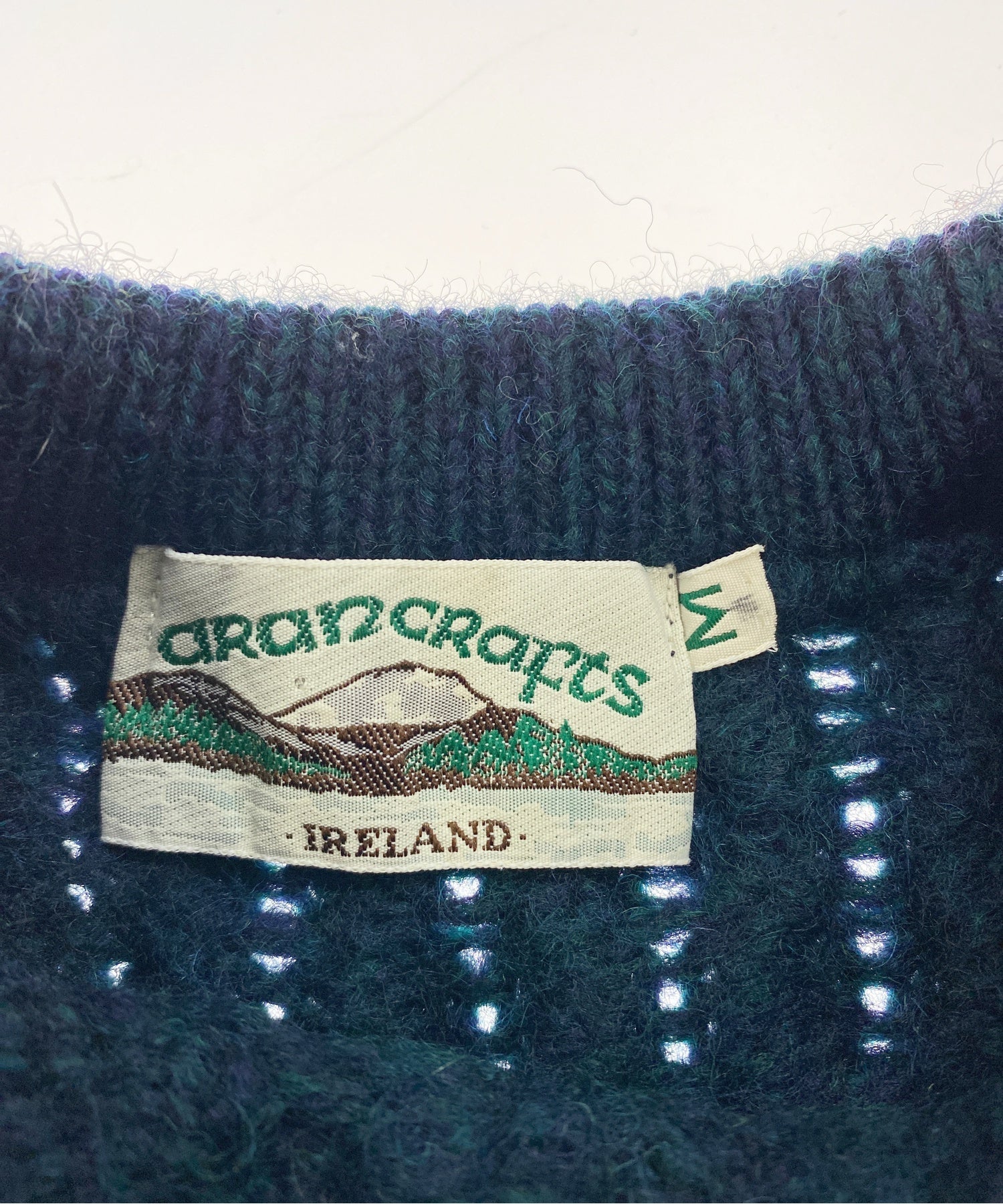 aran craftsフィッシャーマンニット - Image 3