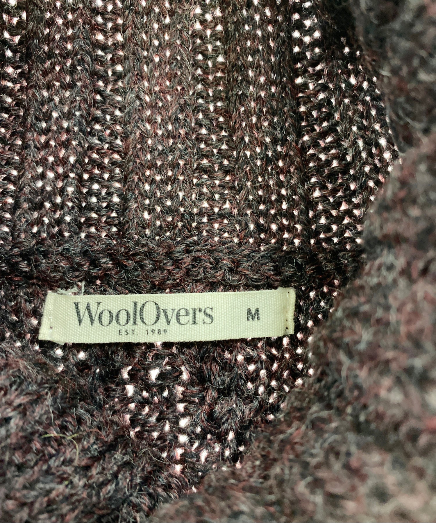 Wool Oversフィッシャーマンニット - Image 3