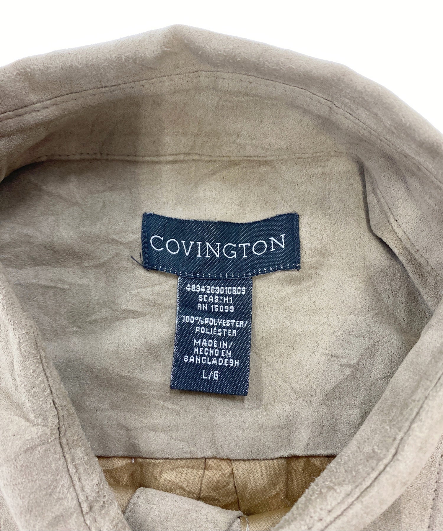 COVINGTONフェイクスウェードシャツ - Image 3