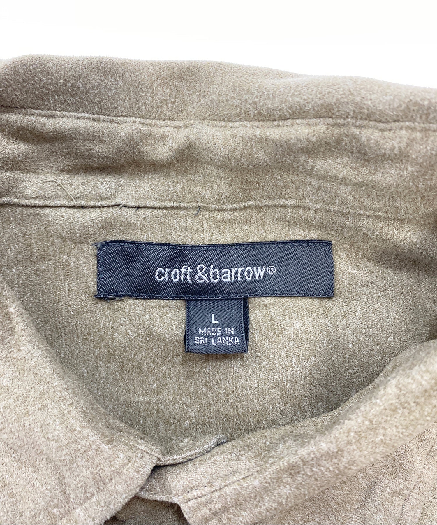 croft & barrowフェイクスウェードシャツ - Image 3