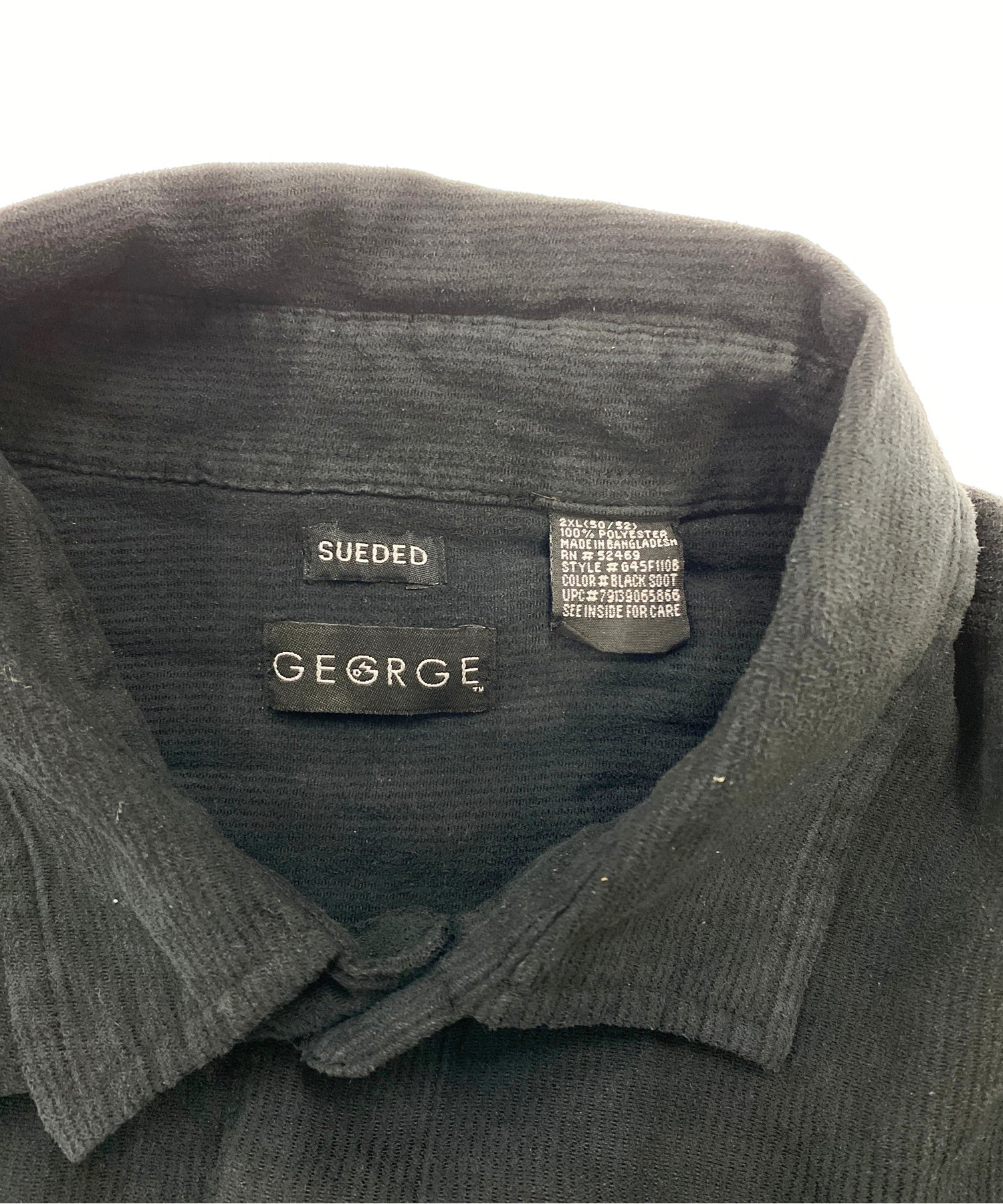 GEORGEフェイクスウェードシャツ - Image 3