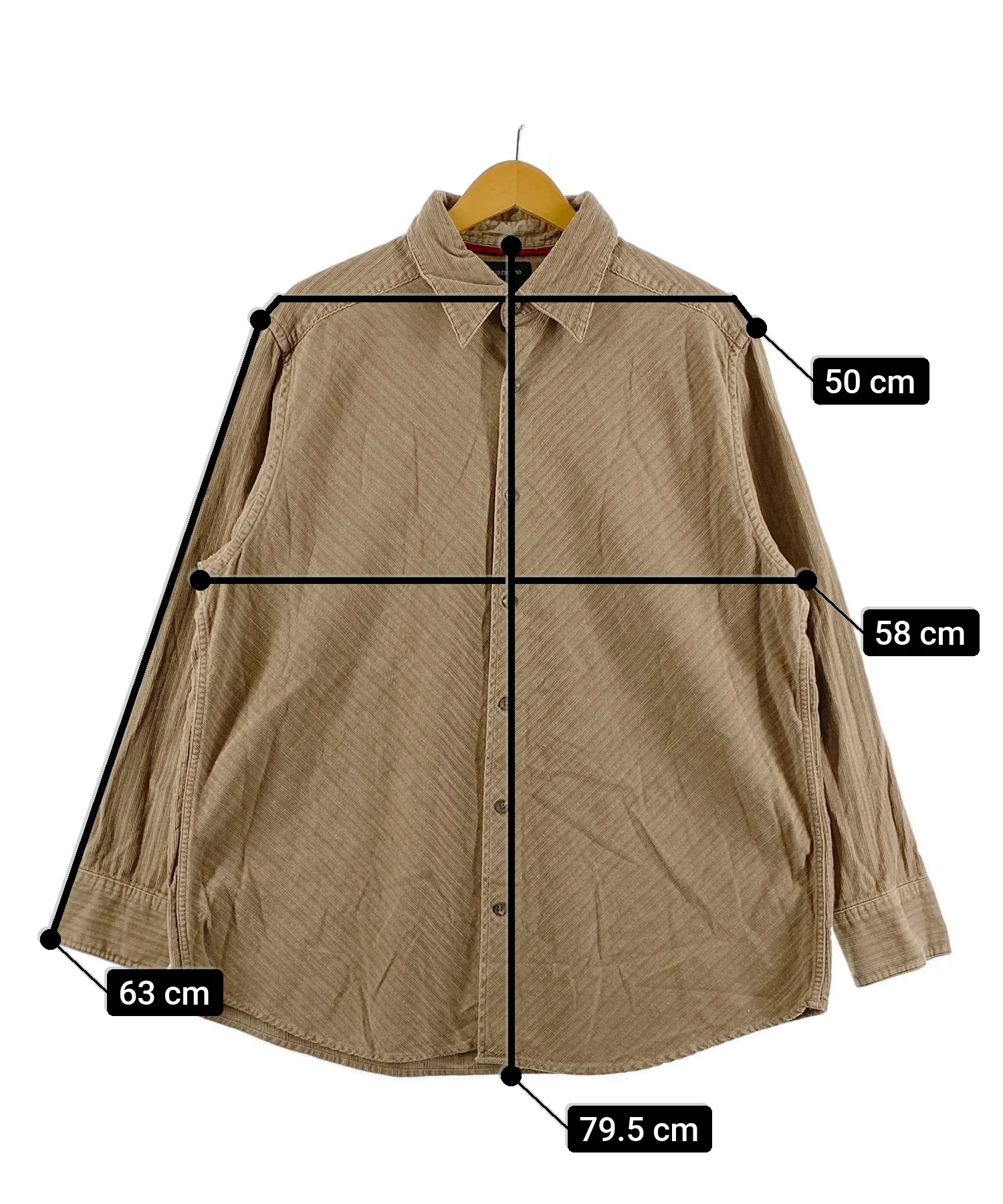 claiborneコーデュロイシャツ - Image 5