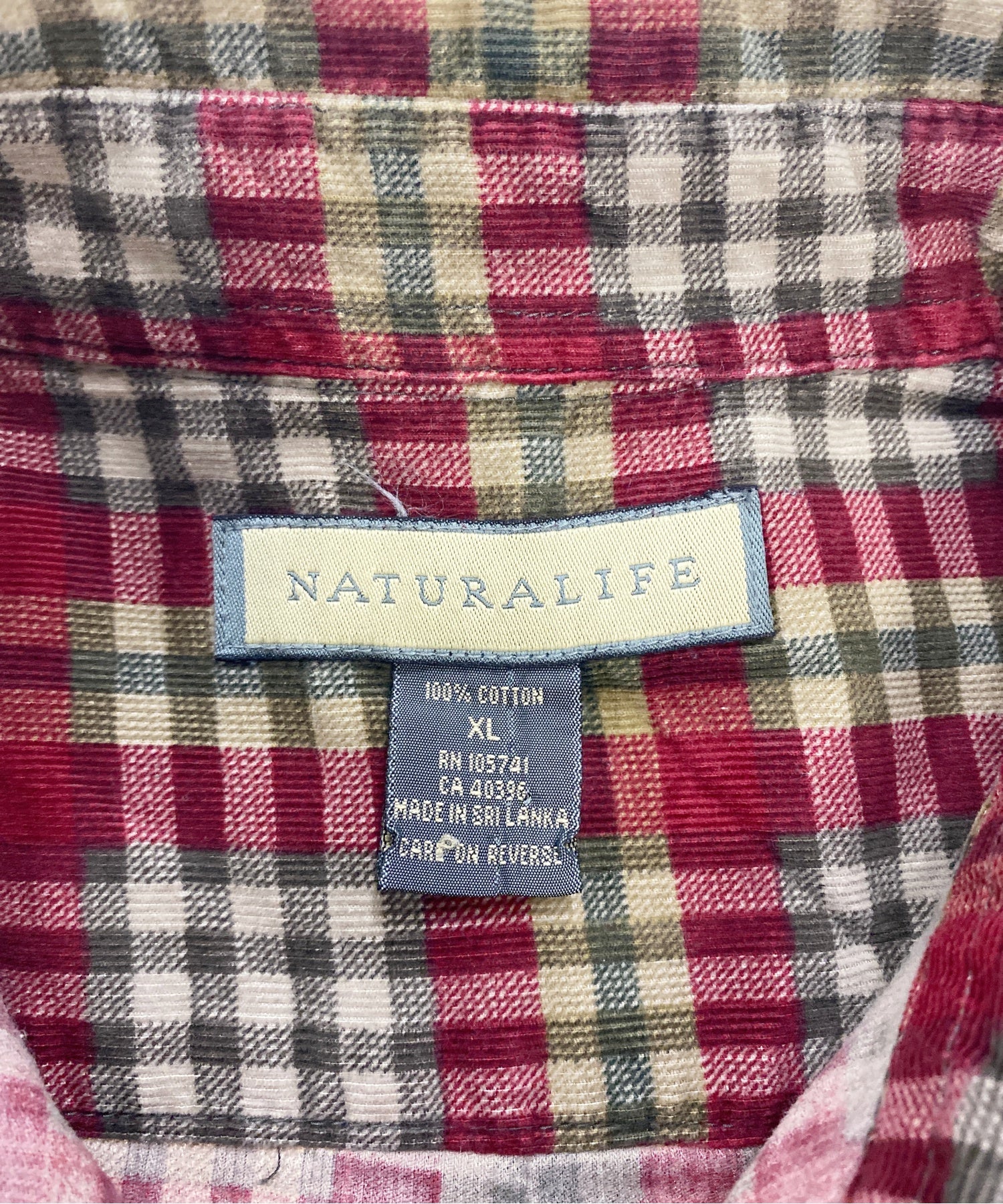 NATURALIFEコーデュロイシャツ - Image 3