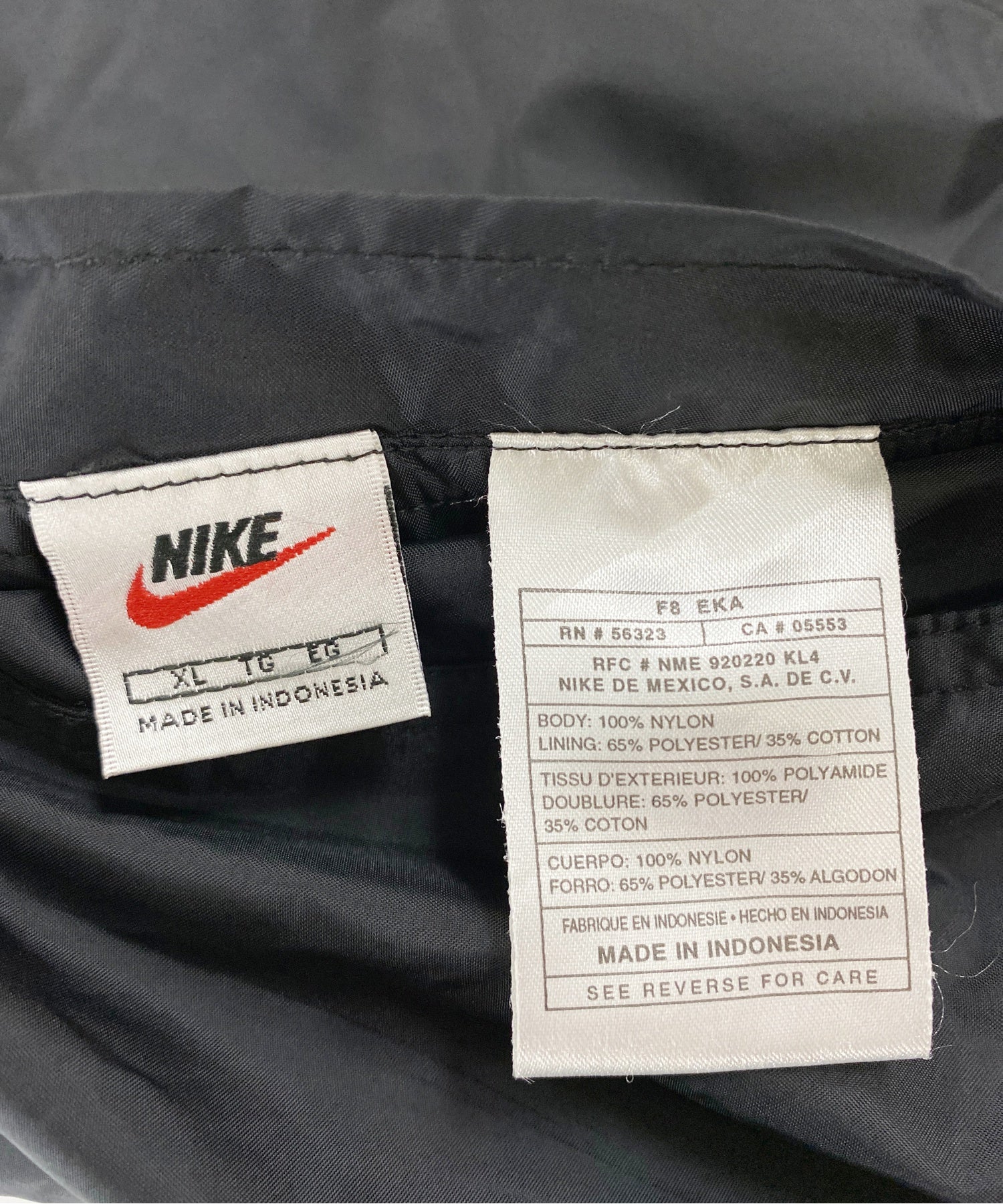 NIKEブランドナイロンジャケット - Image 3