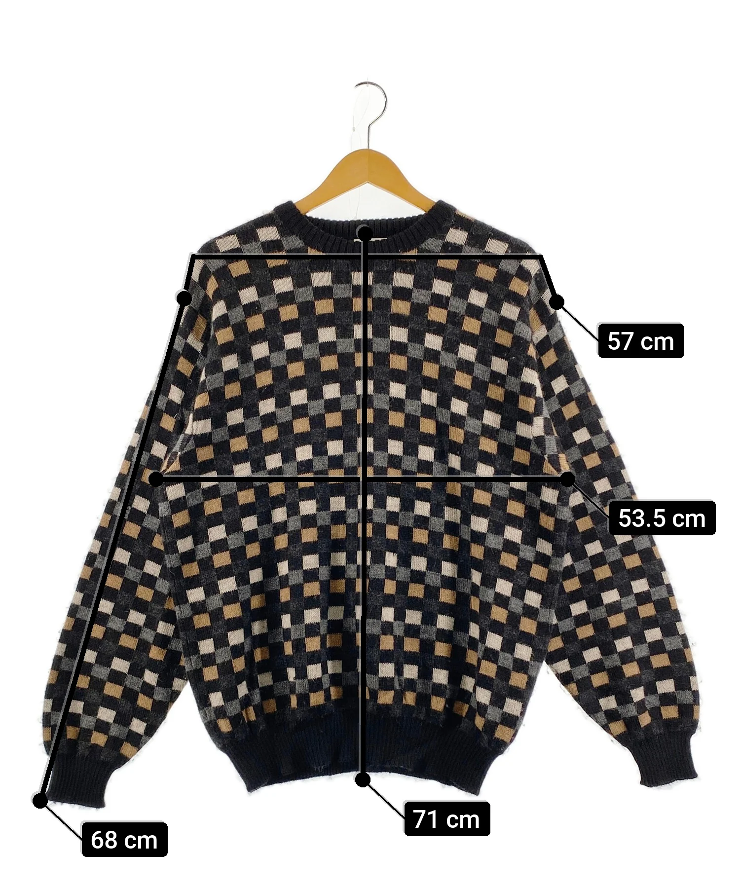 ANDEAN総柄ニット - Image 5