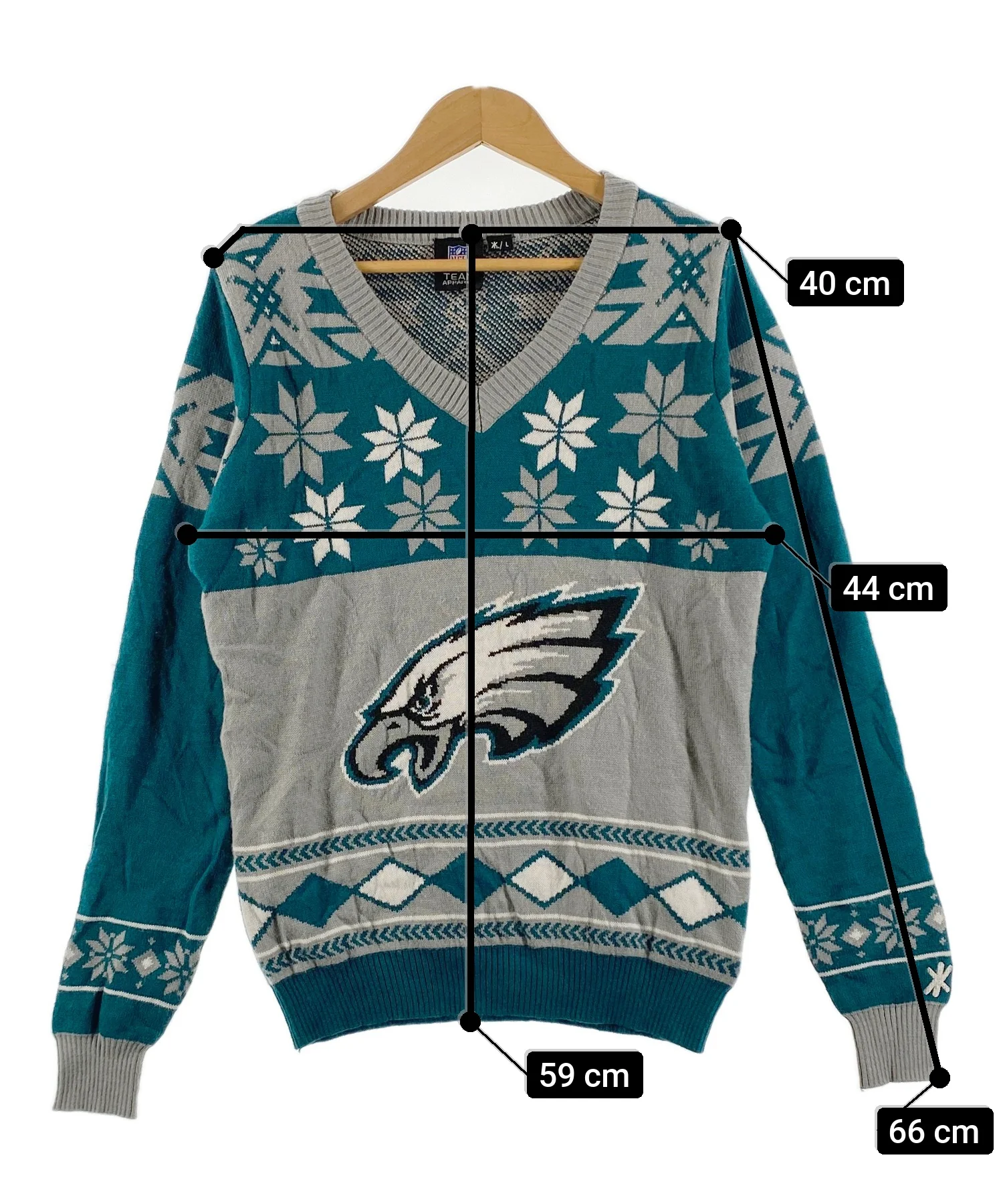 Philadelphia Eagles総柄ニット - Image 6