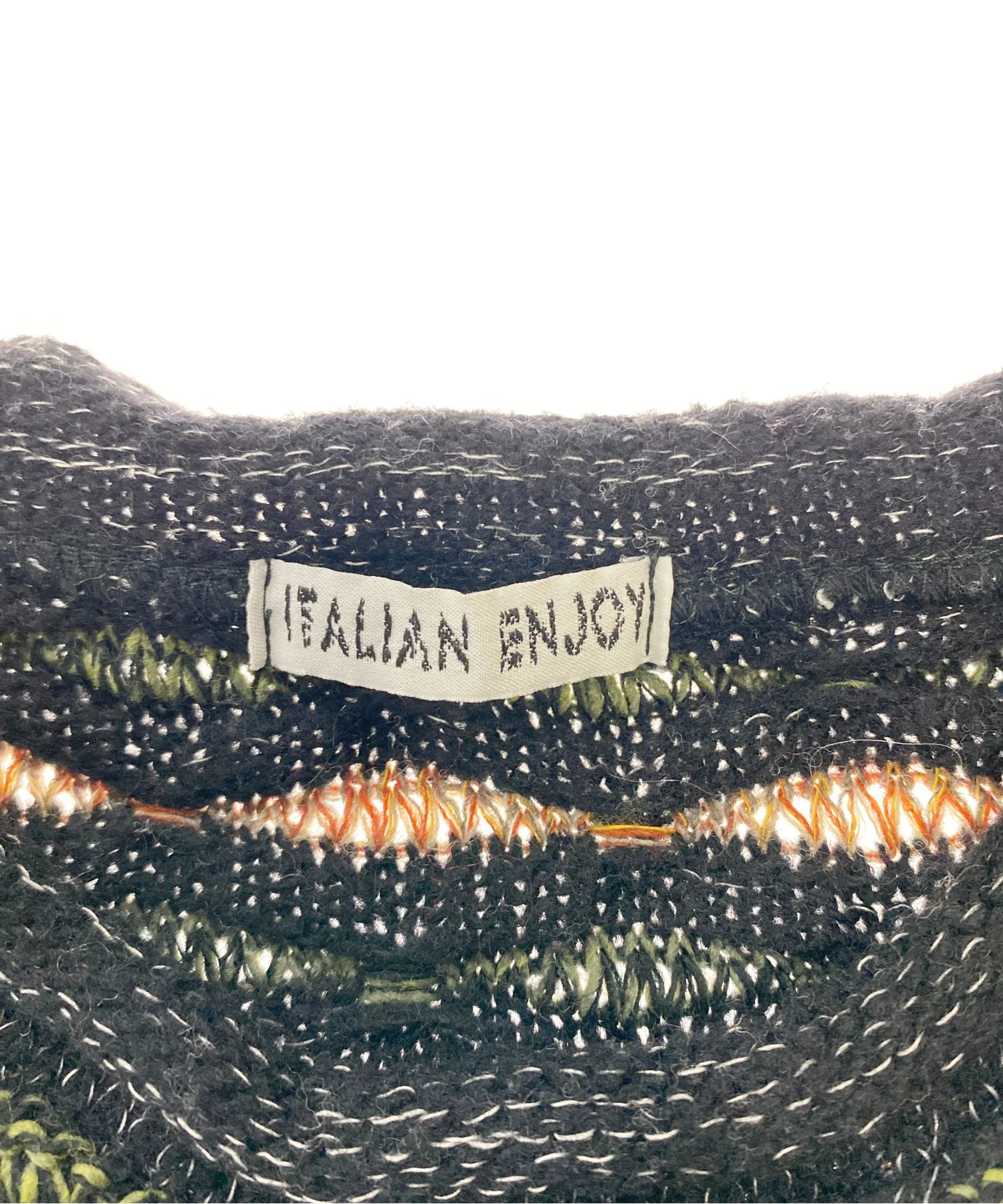 ITALIAN ENJOY総柄ニット - Image 3
