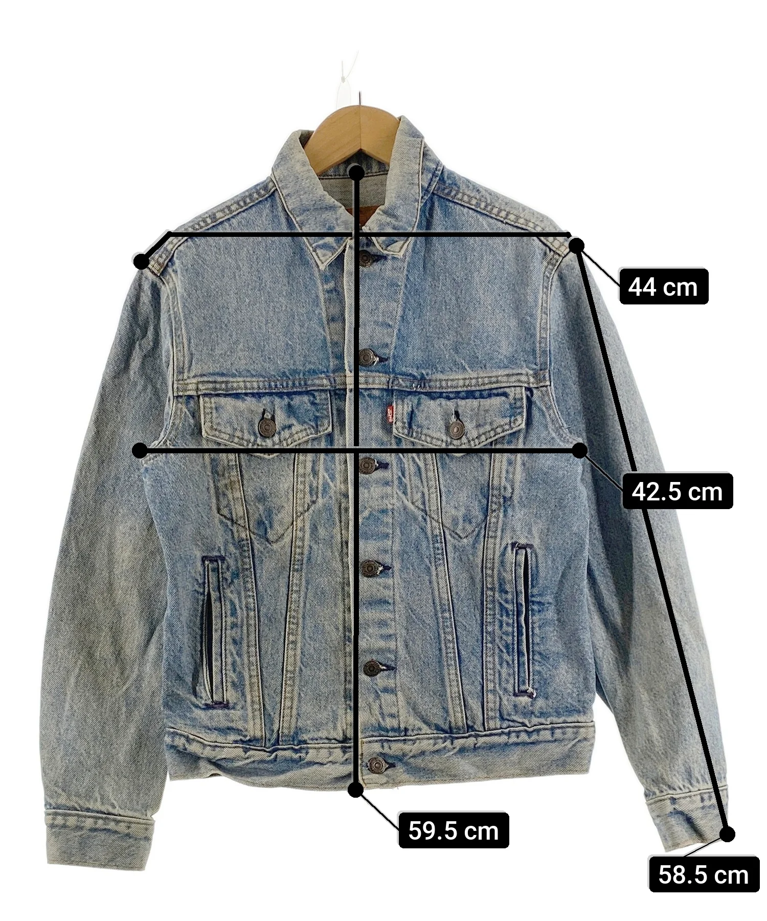 Levi'sブランドデニムジャケット - Image 9