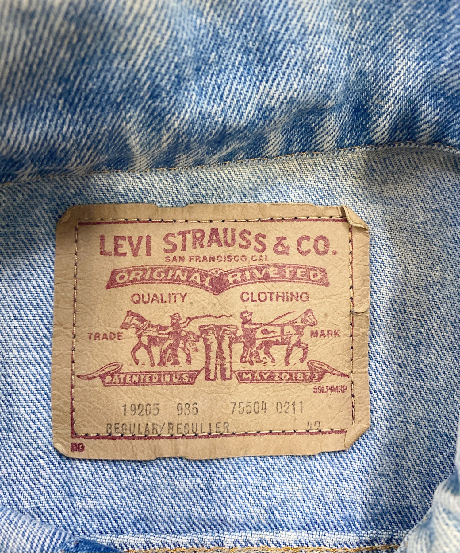 Ｌｅｖｉ'ｓブランドデニムジャケット - Image 3