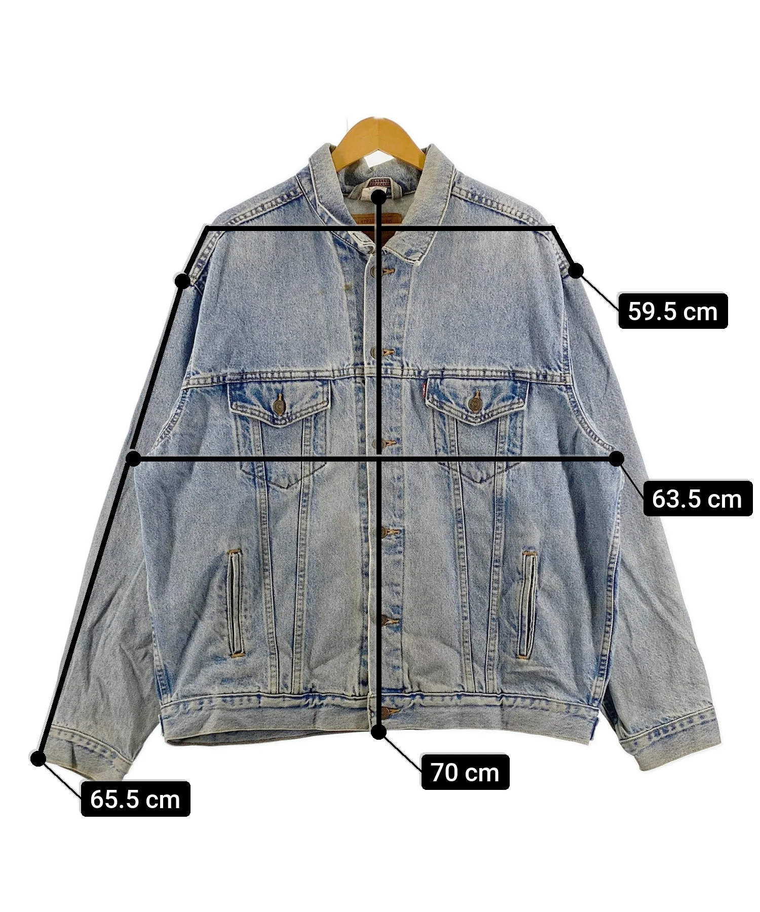 Levi'sブランドデニムジャケット - Image 13