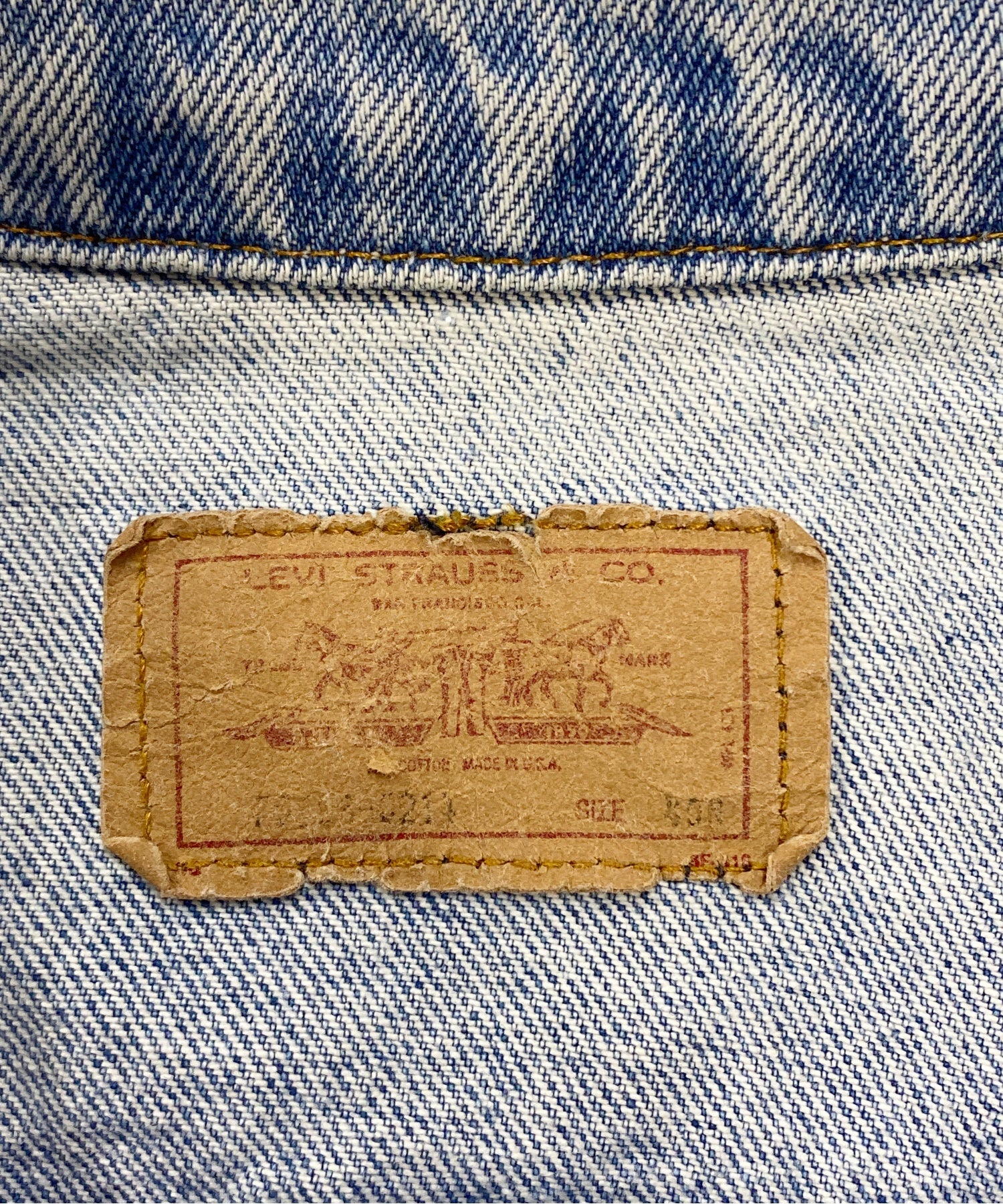 Levi'sブランドデニムジャケット - Image 3