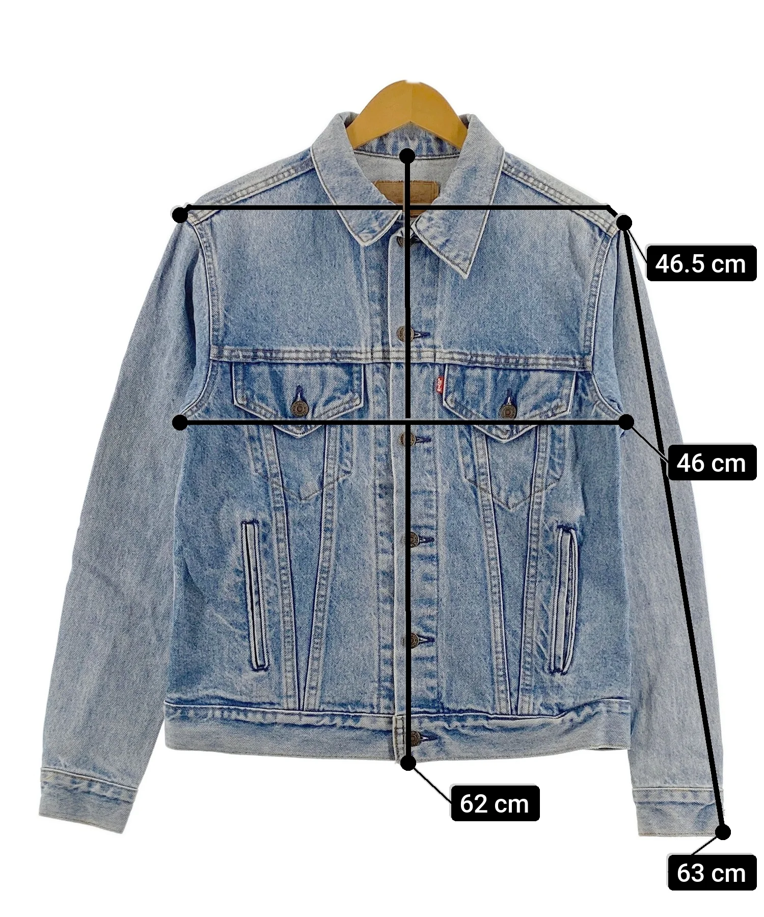 Levi'sブランドデニムジャケット - Image 8