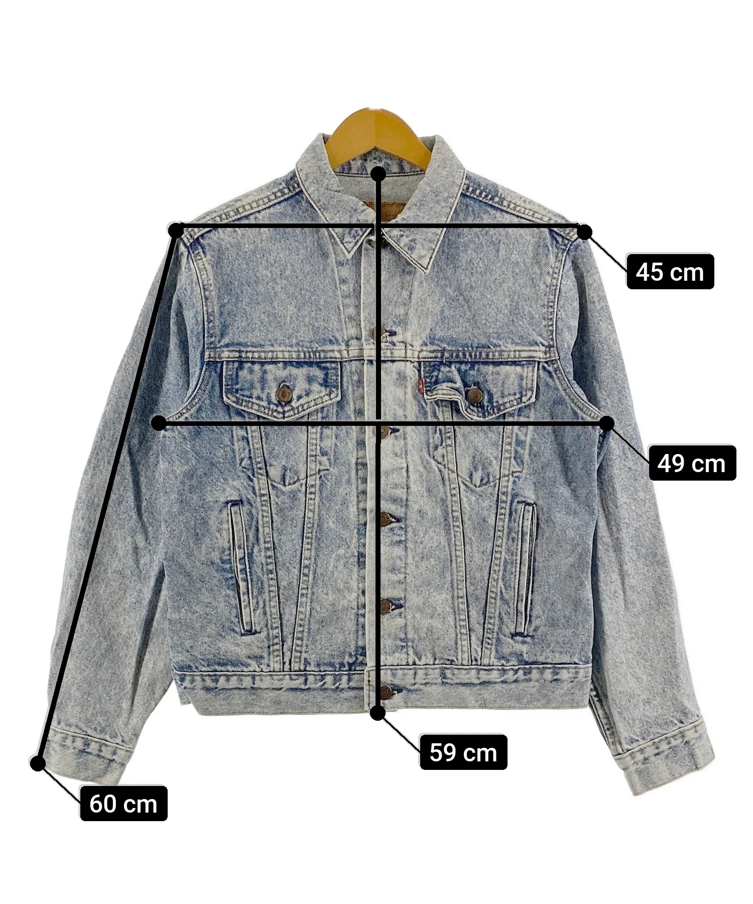 Levi'sブランドデニムジャケット - Image 8