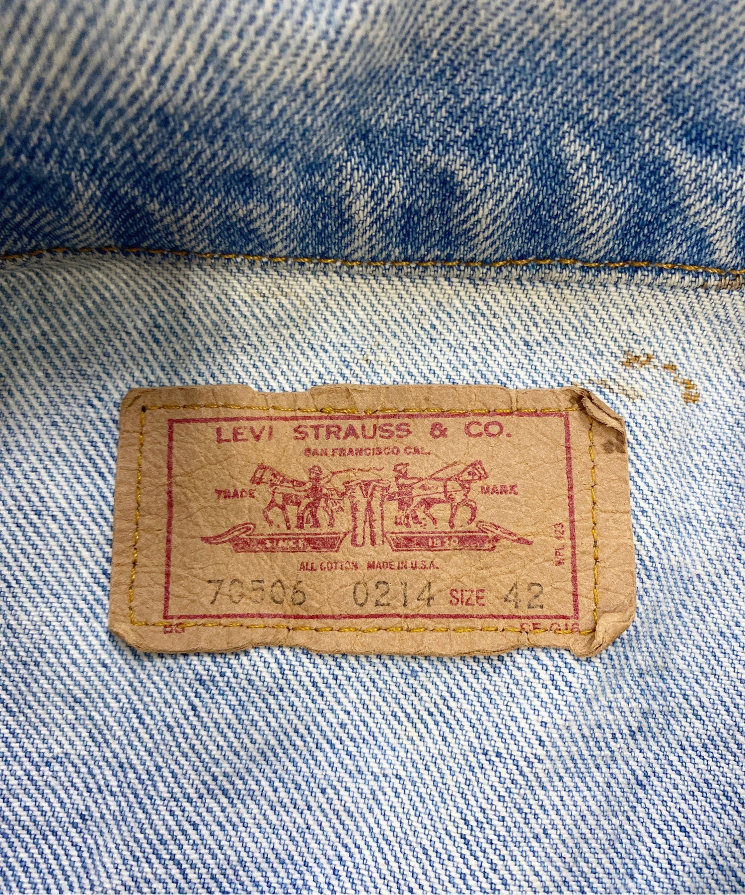 Levi'sブランドデニムジャケット - Image 3