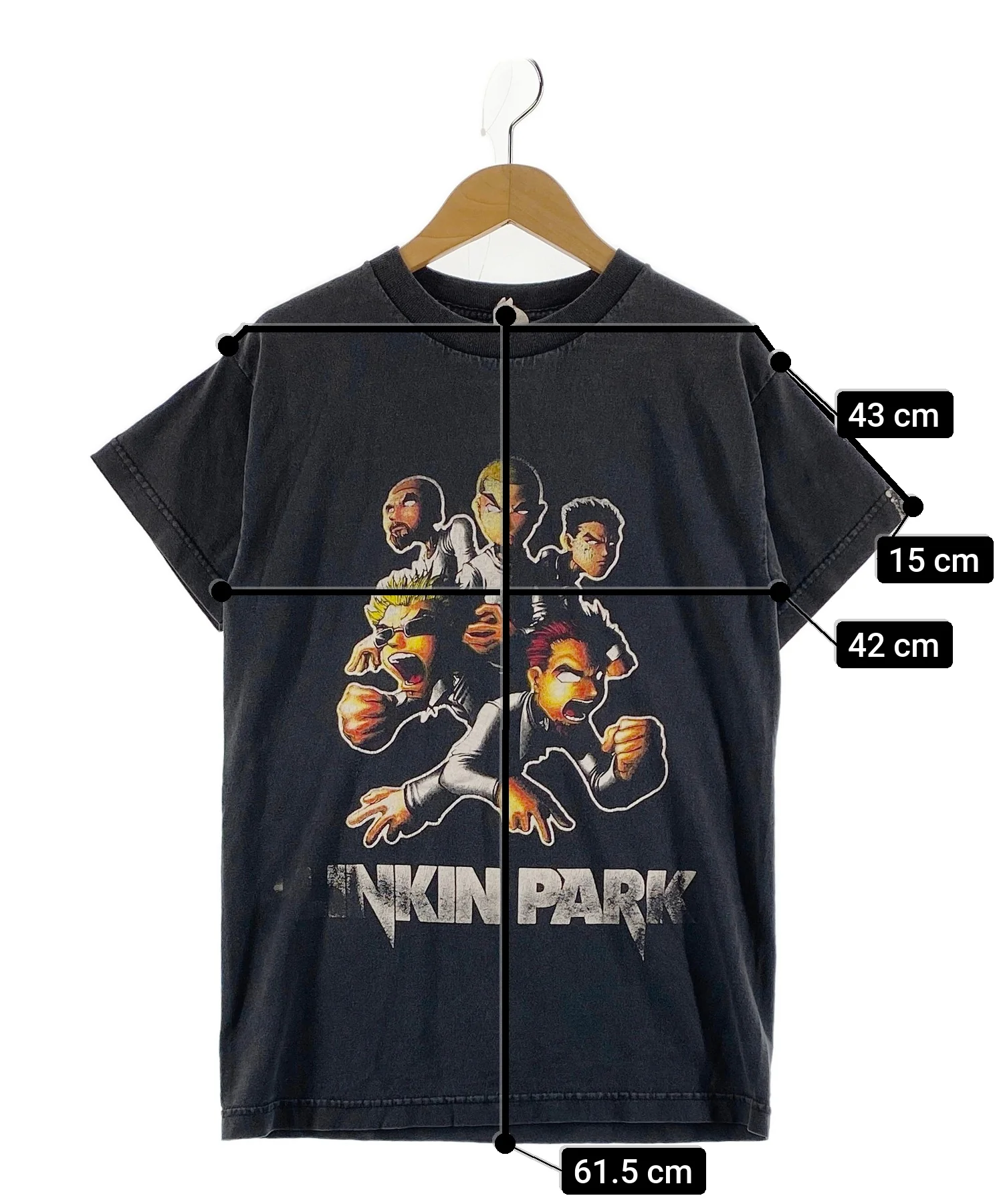 LINKIN PARKバンドTシャツ - Image 8