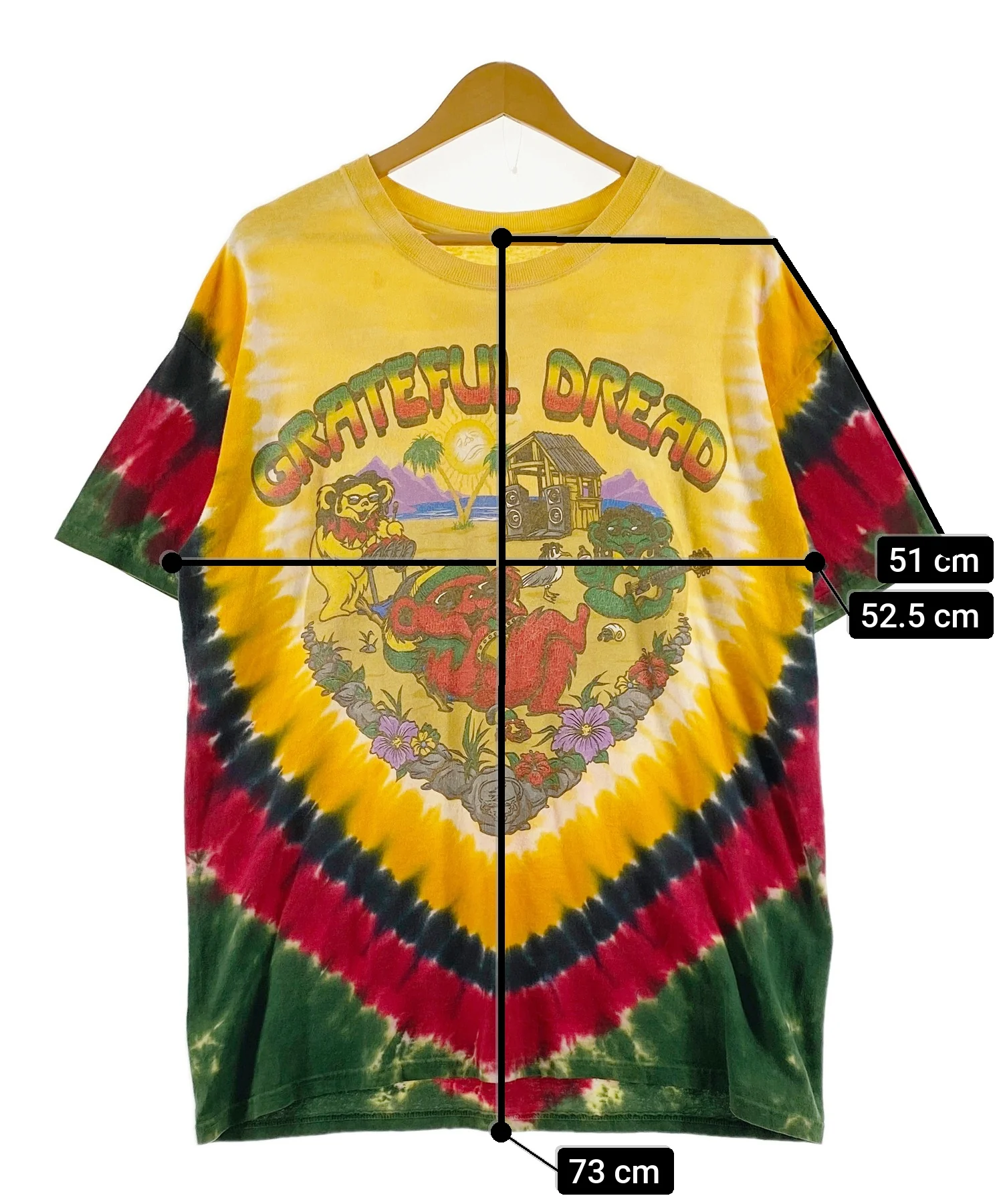 GRATEFUL DEADバンドTシャツ - Image 9