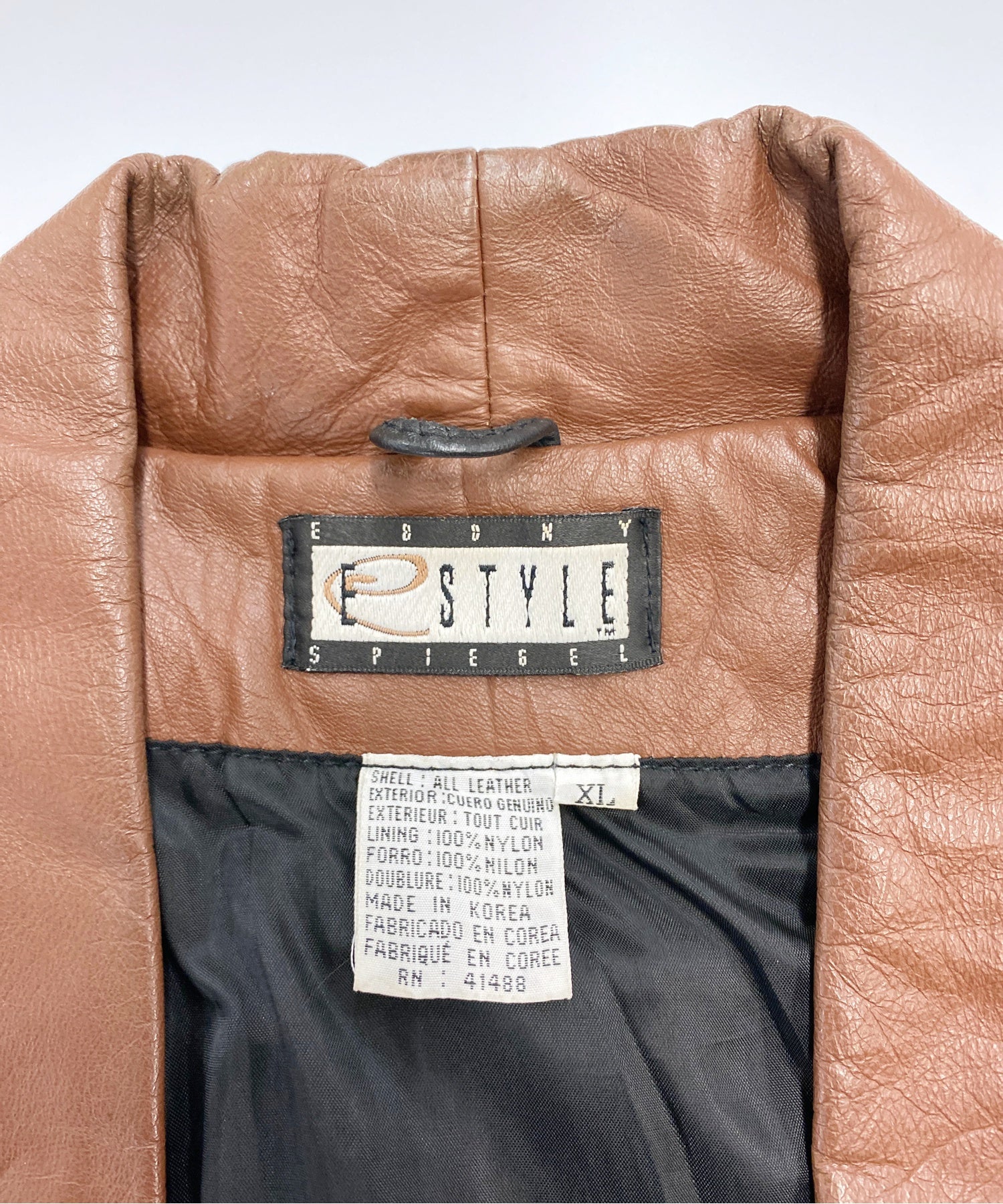 E STYLEレザージャケット - Image 3
