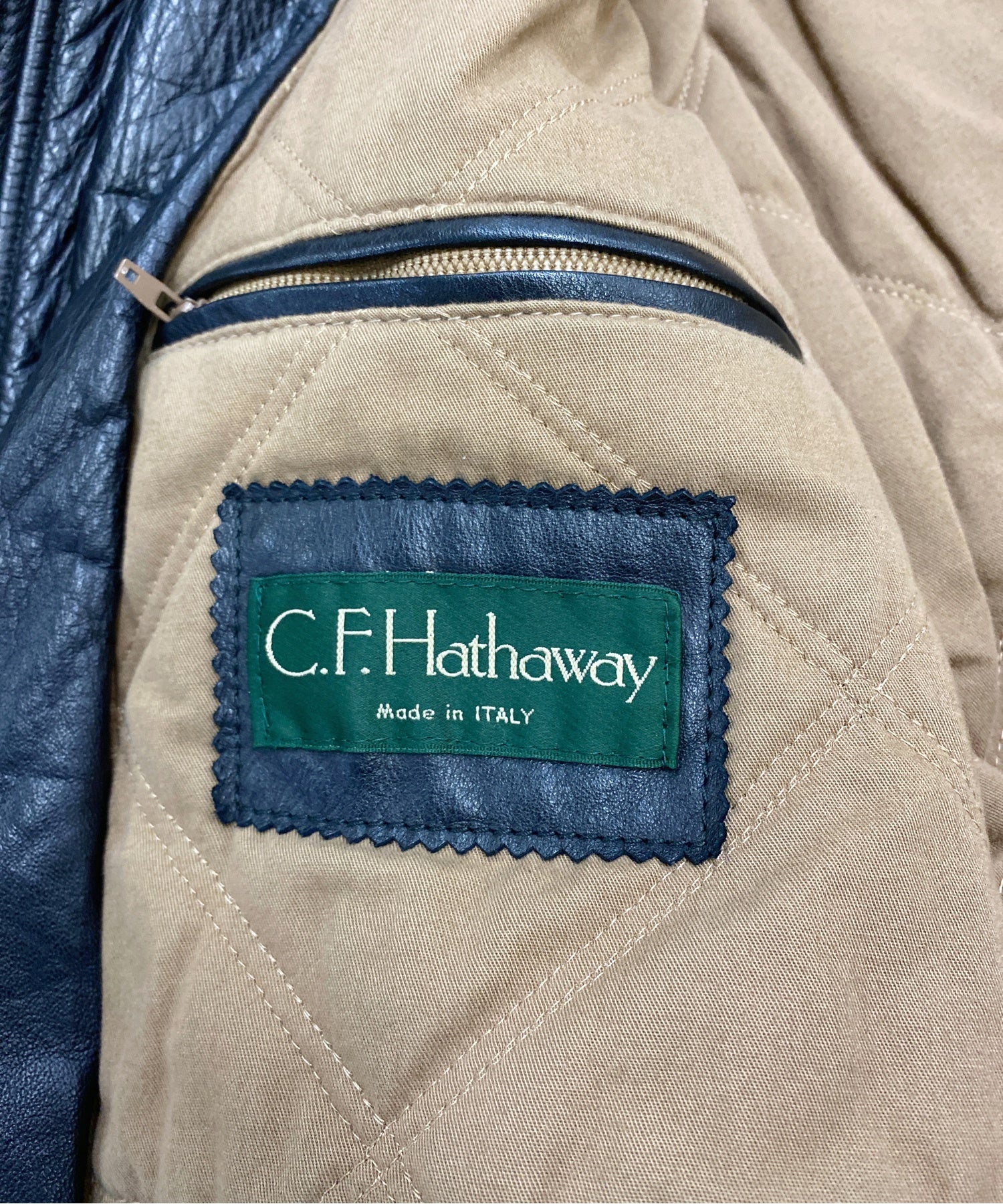 CF Hathawayレザージャケット - Image 5