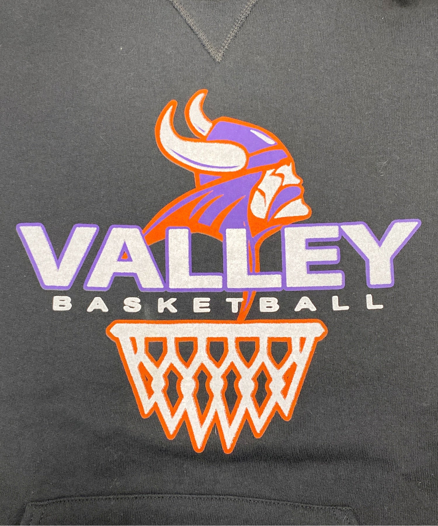 VALLEY BASKETBALLチームロゴスウェット - Image 4