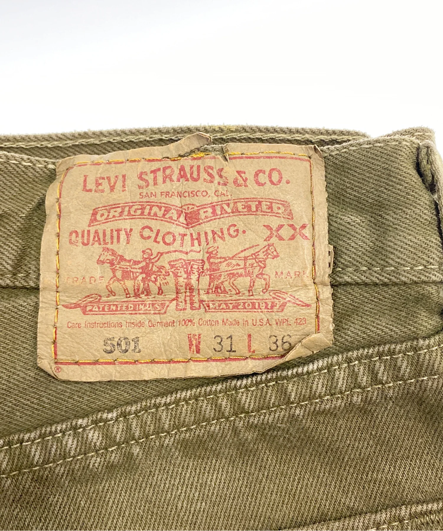 Levi's501 デニムパンツ - Image 3