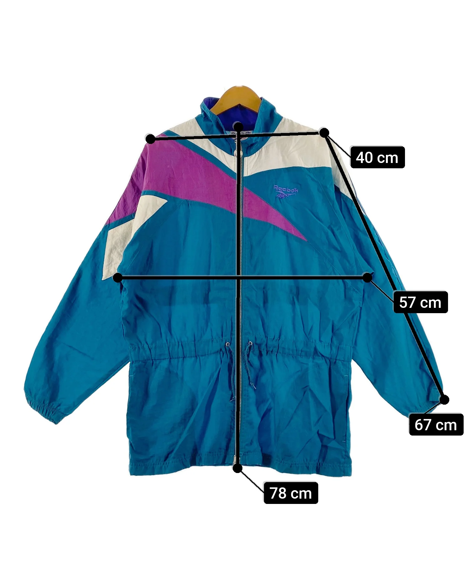 Reebokブランドナイロンジャケット - Image 12