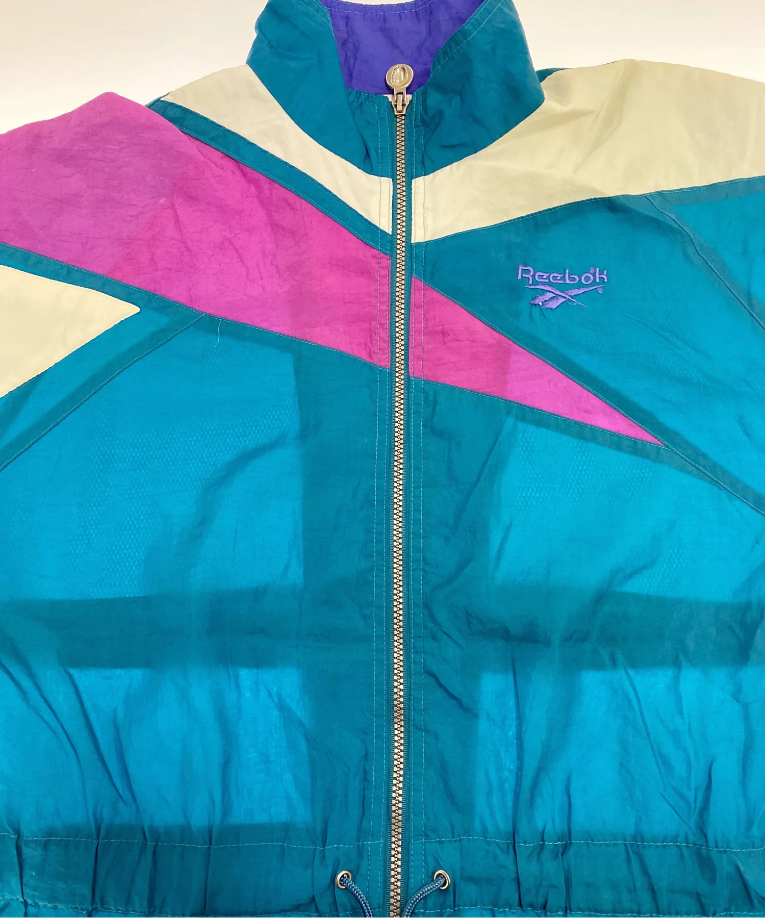Reebokブランドナイロンジャケット - Image 4