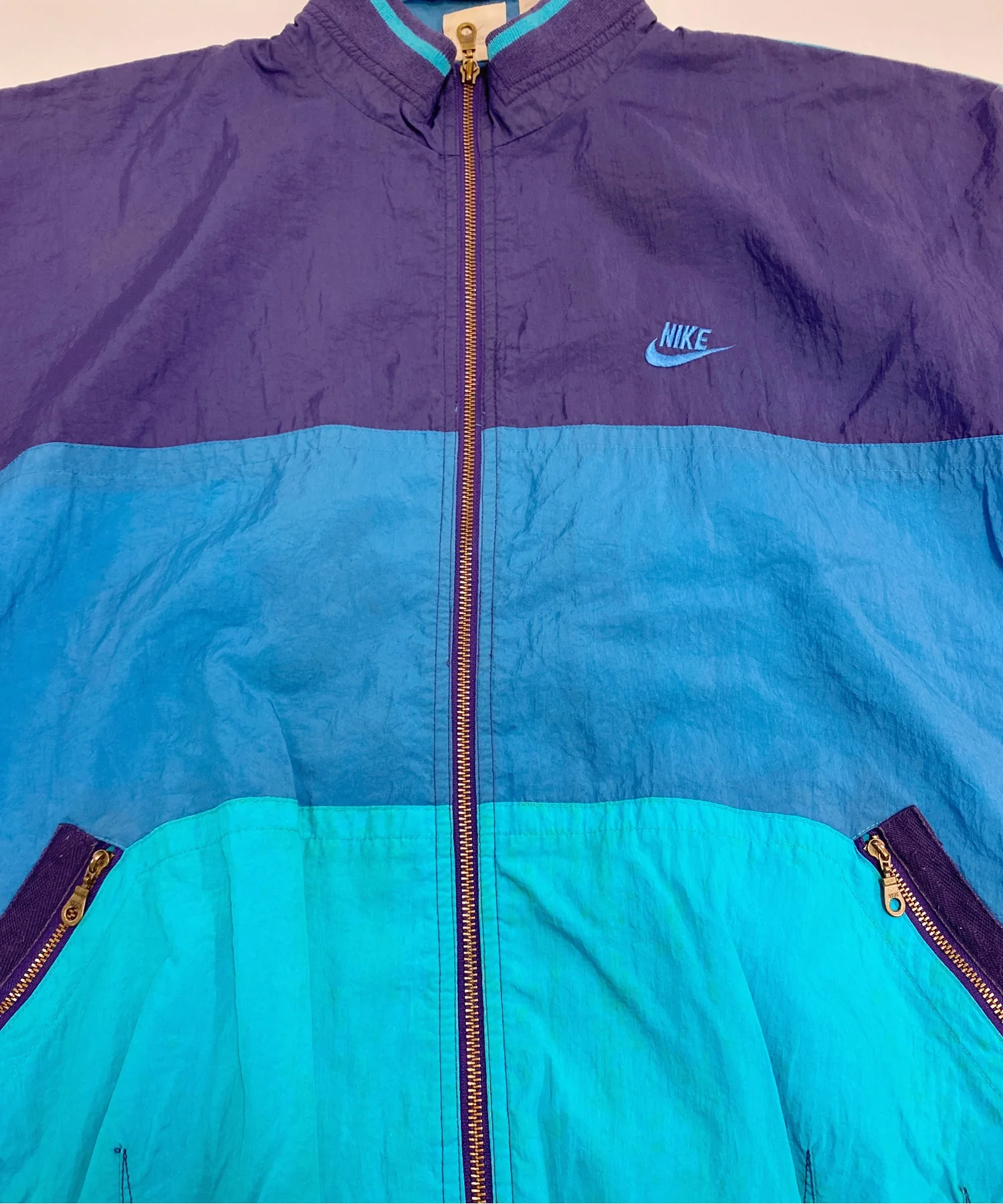 NIKEブランドナイロンジャケット - Image 4