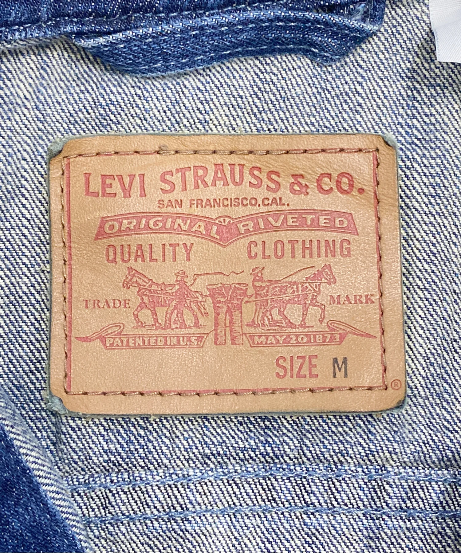 Levi'sブランドデニムジャケット - Image 3