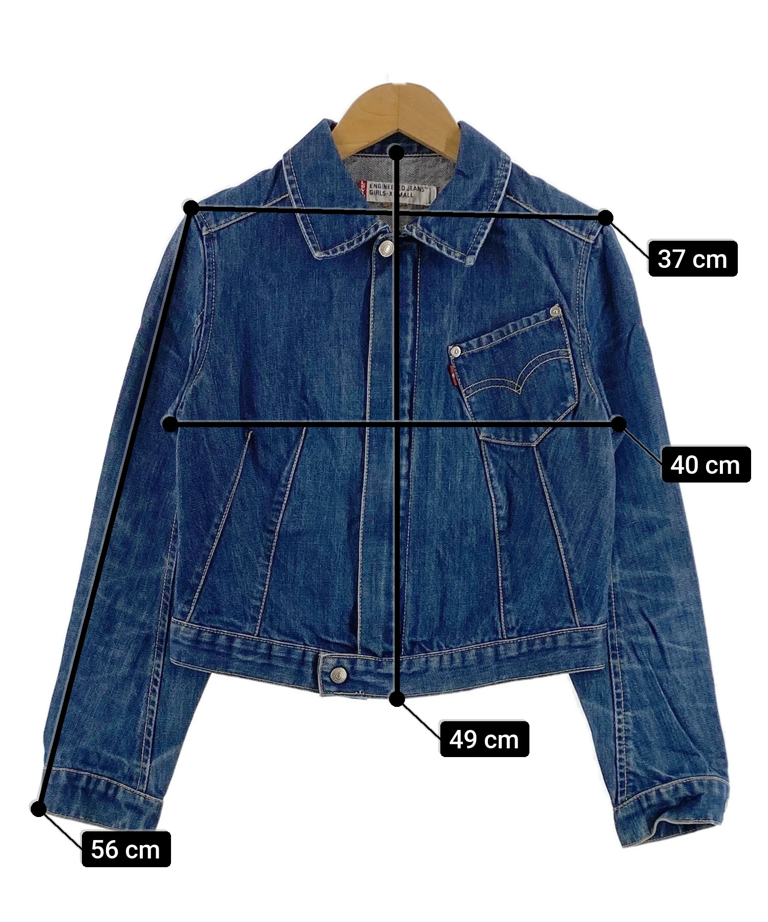 Levi'sブランドデニムジャケット - Image 6