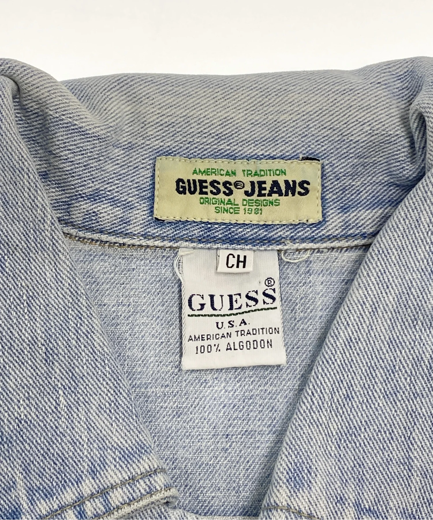 GUESSブランドデニムジャケット - Image 3