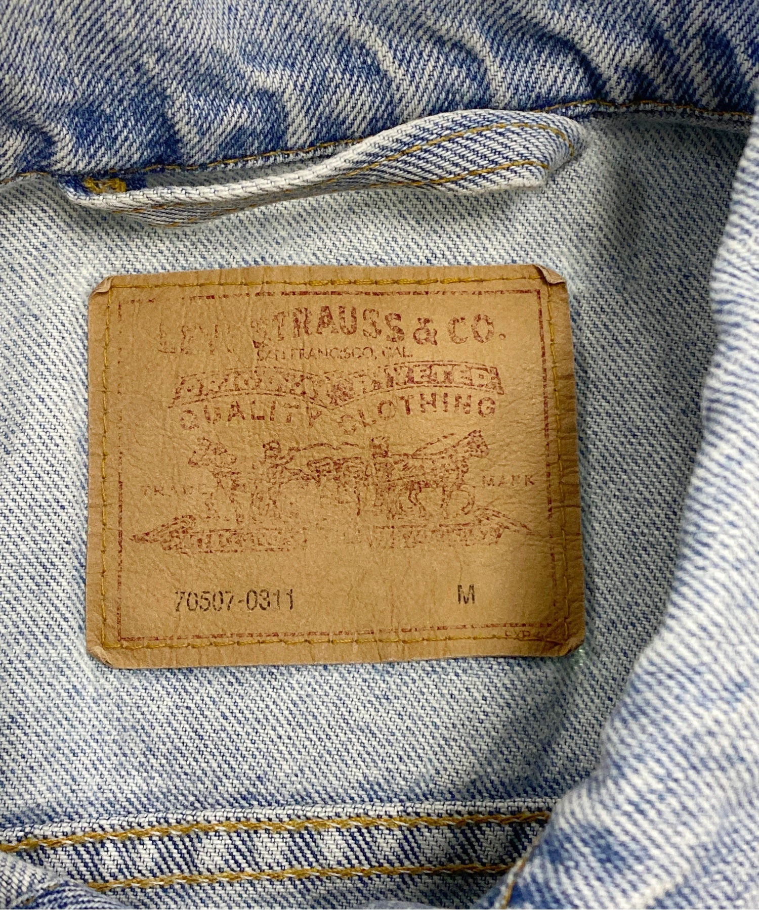 Levi'sブランドデニムジャケット - Image 3