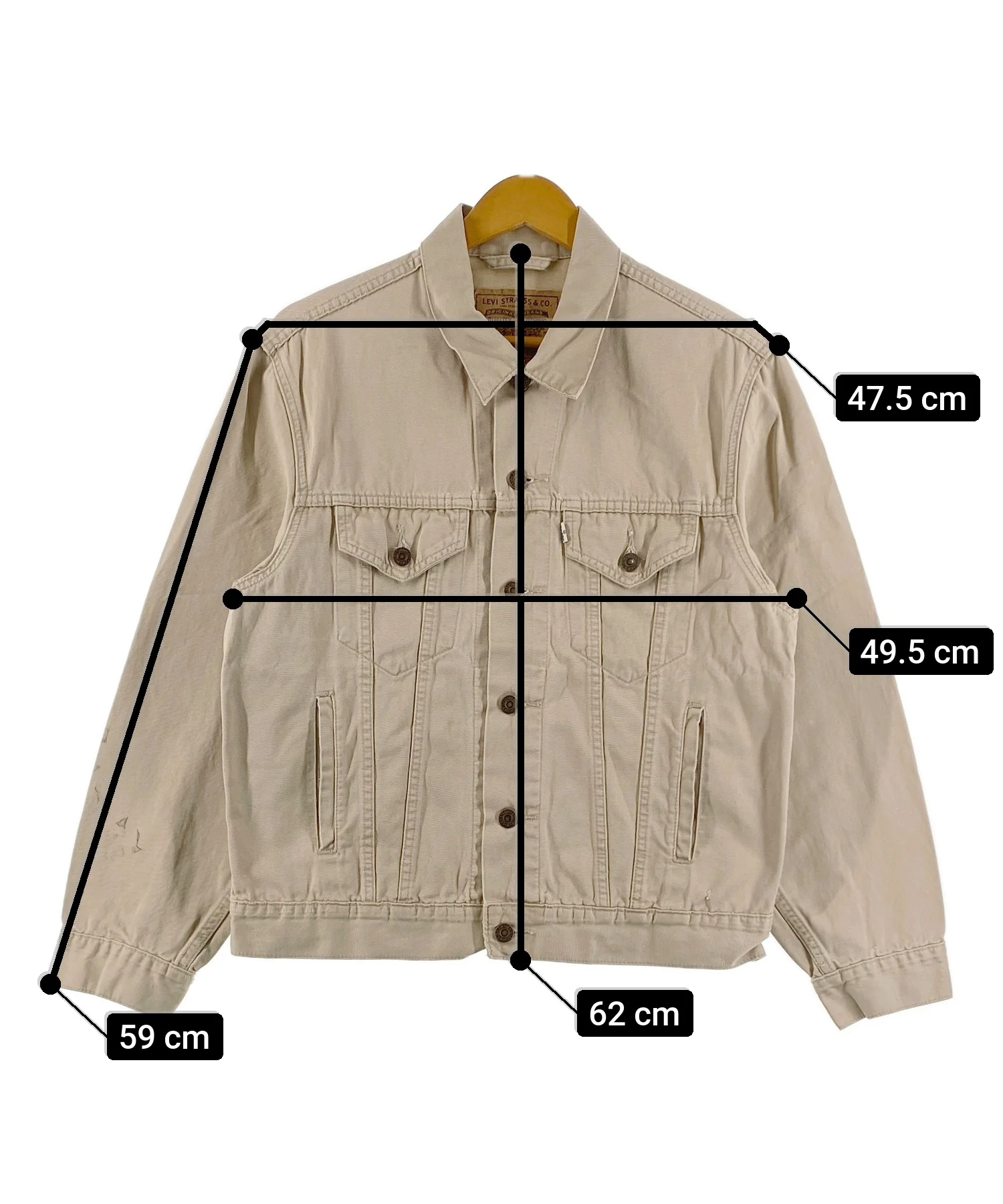 Levi'sブランドデニムジャケット - Image 11