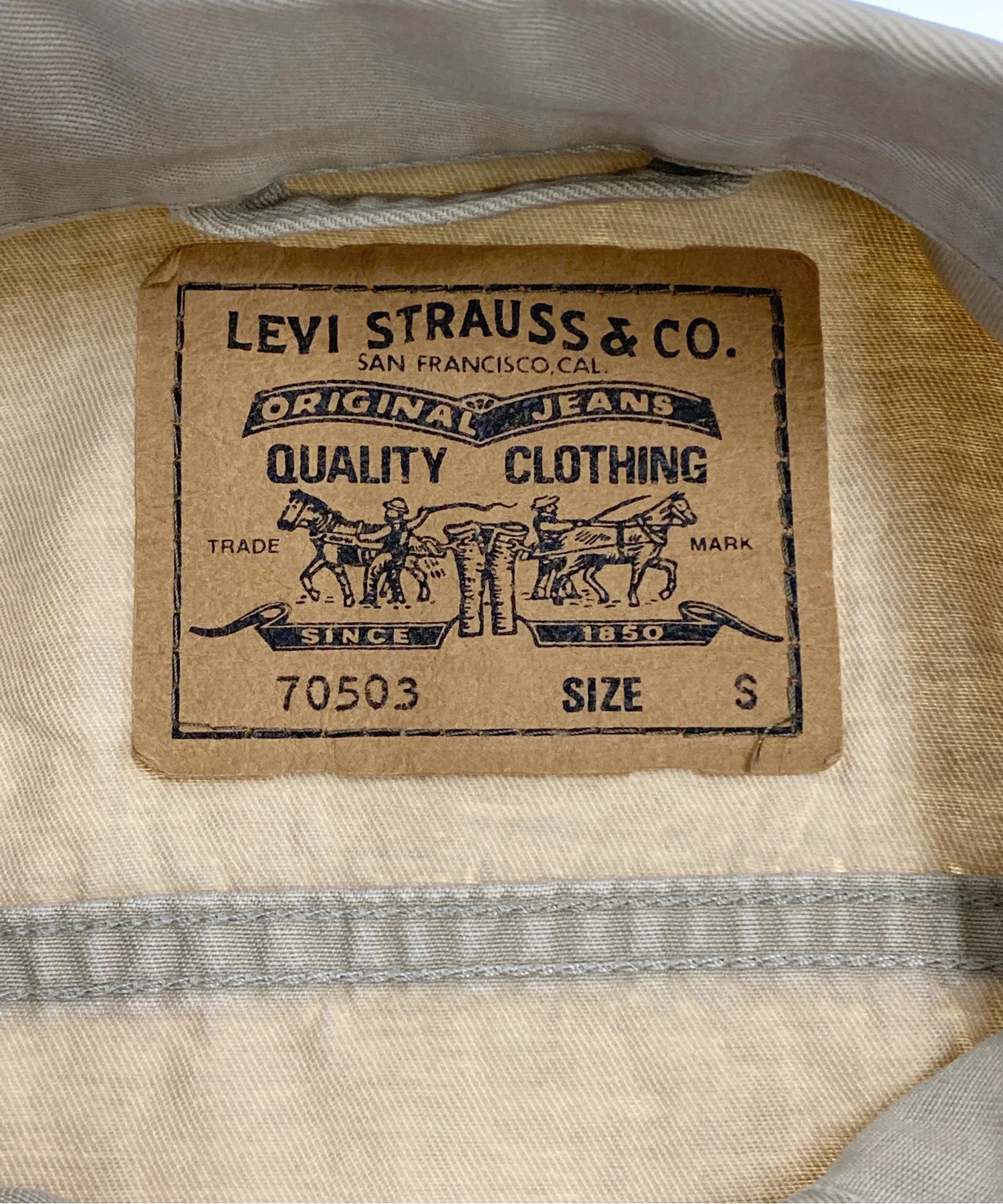 Levi'sブランドデニムジャケット - Image 3