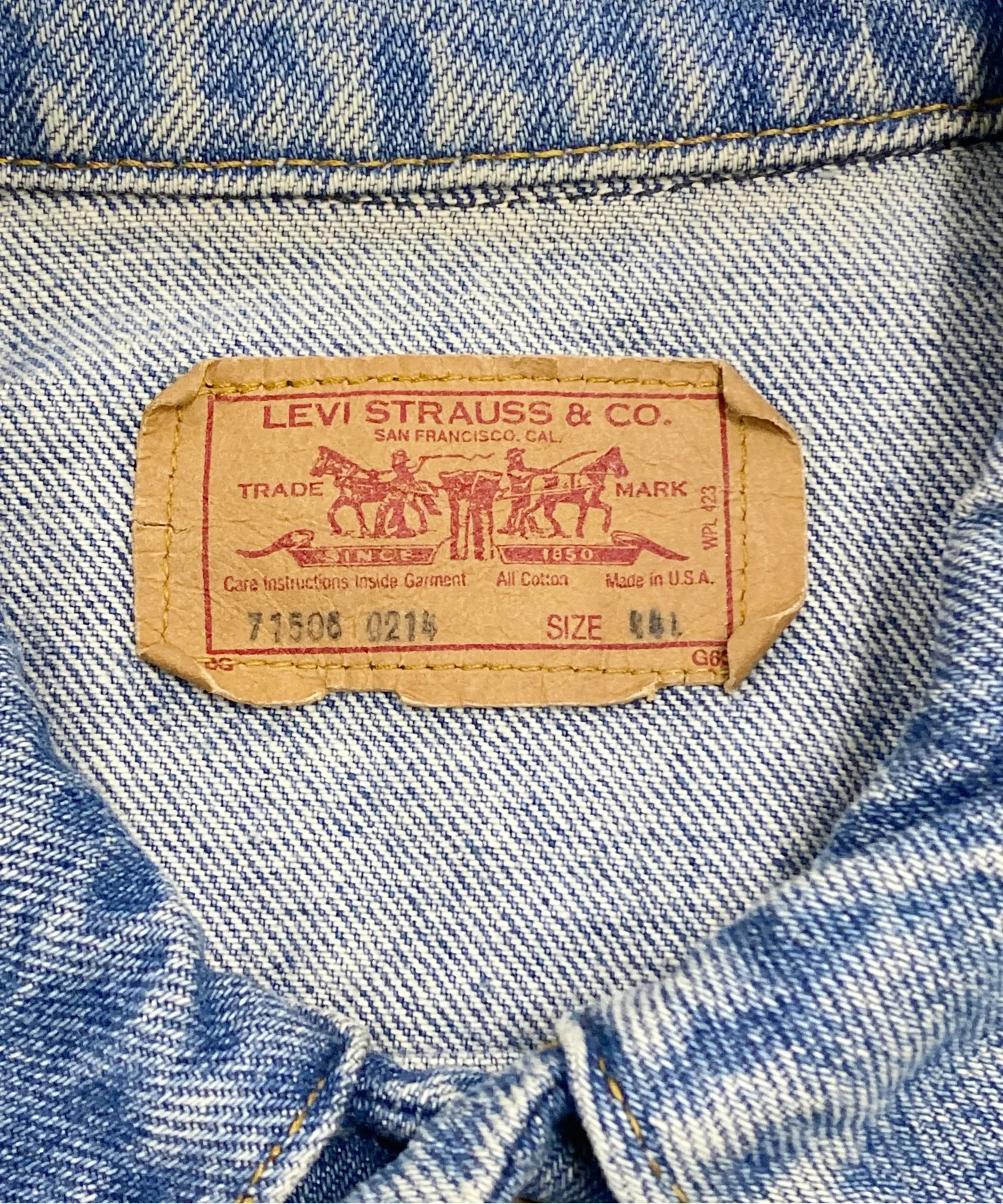 Levi'sブランドデニムジャケット - Image 3