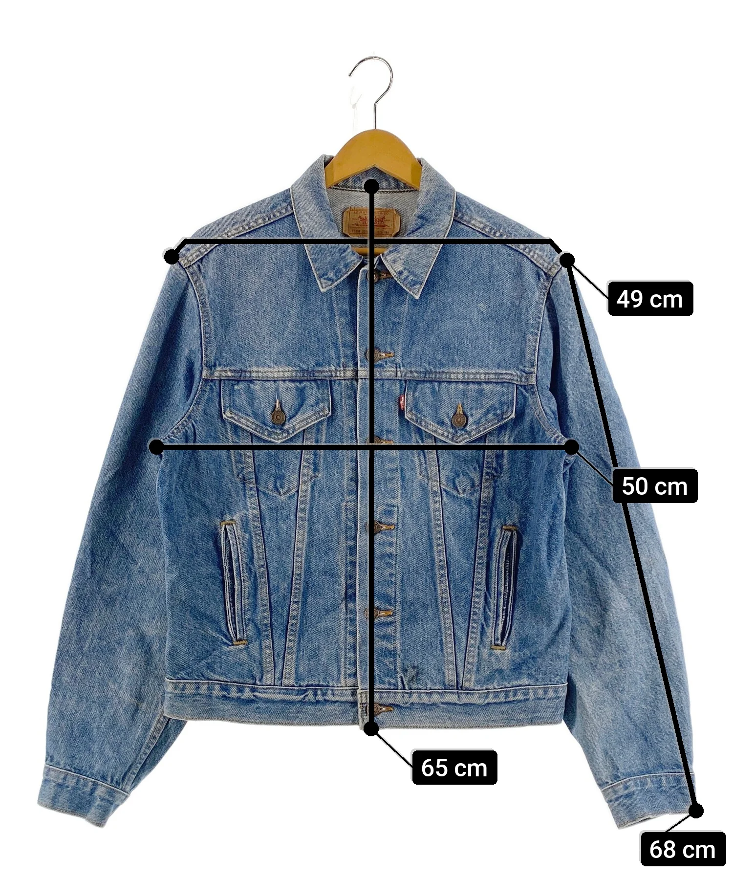 Levi'sブランドデニムジャケット - Image 6