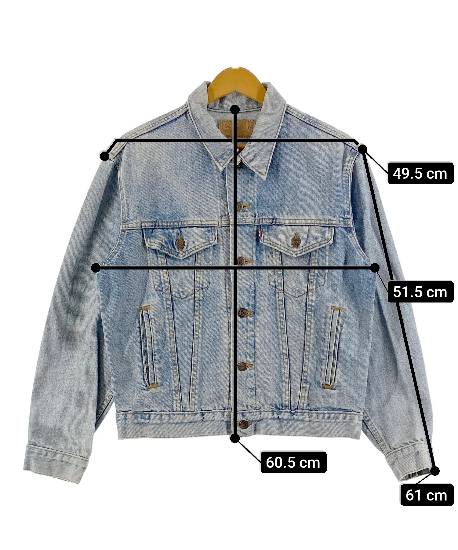 Levi'sブランドデニムジャケット - Image 7