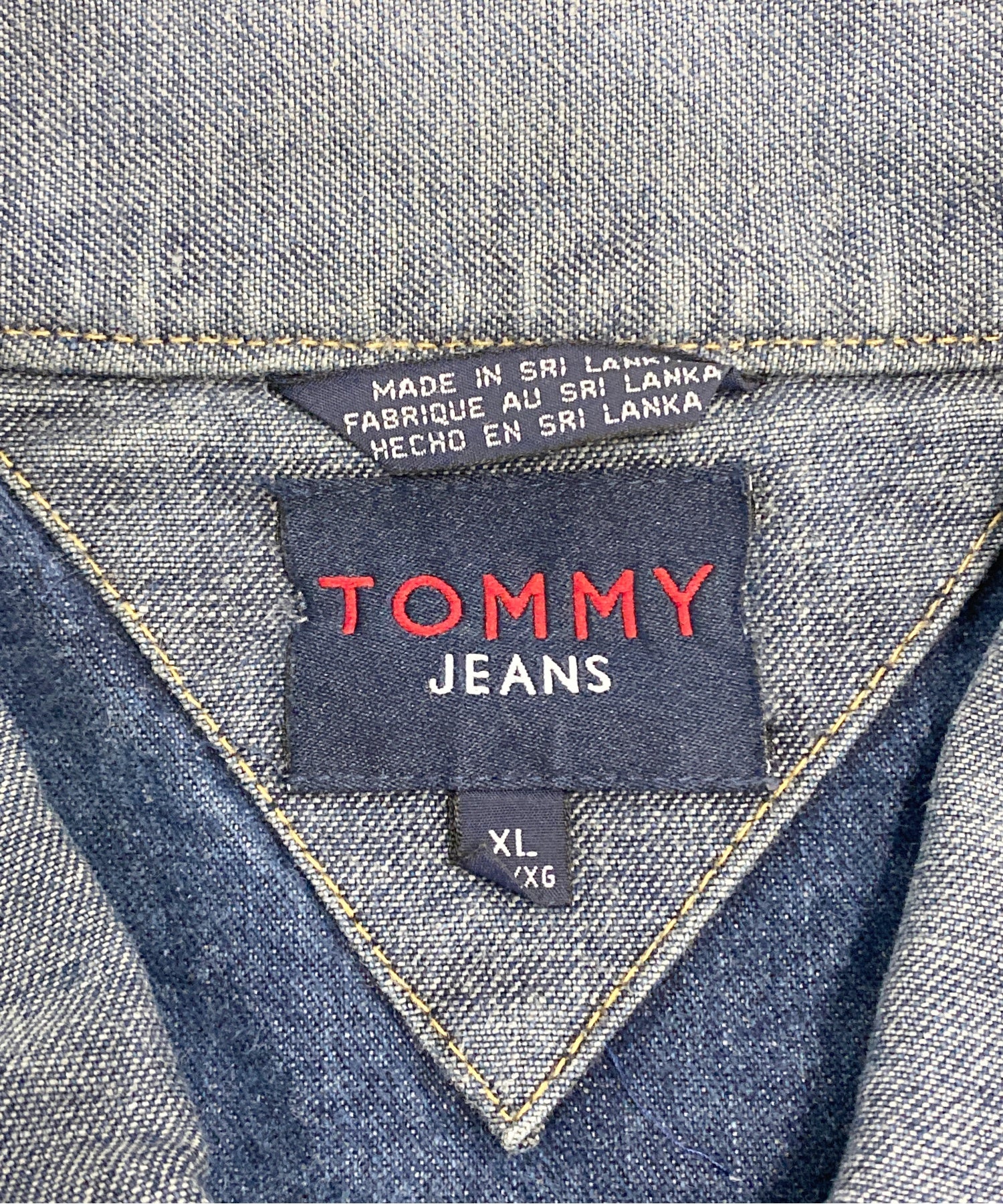TOMMYブランドデニムジャケット - Image 3