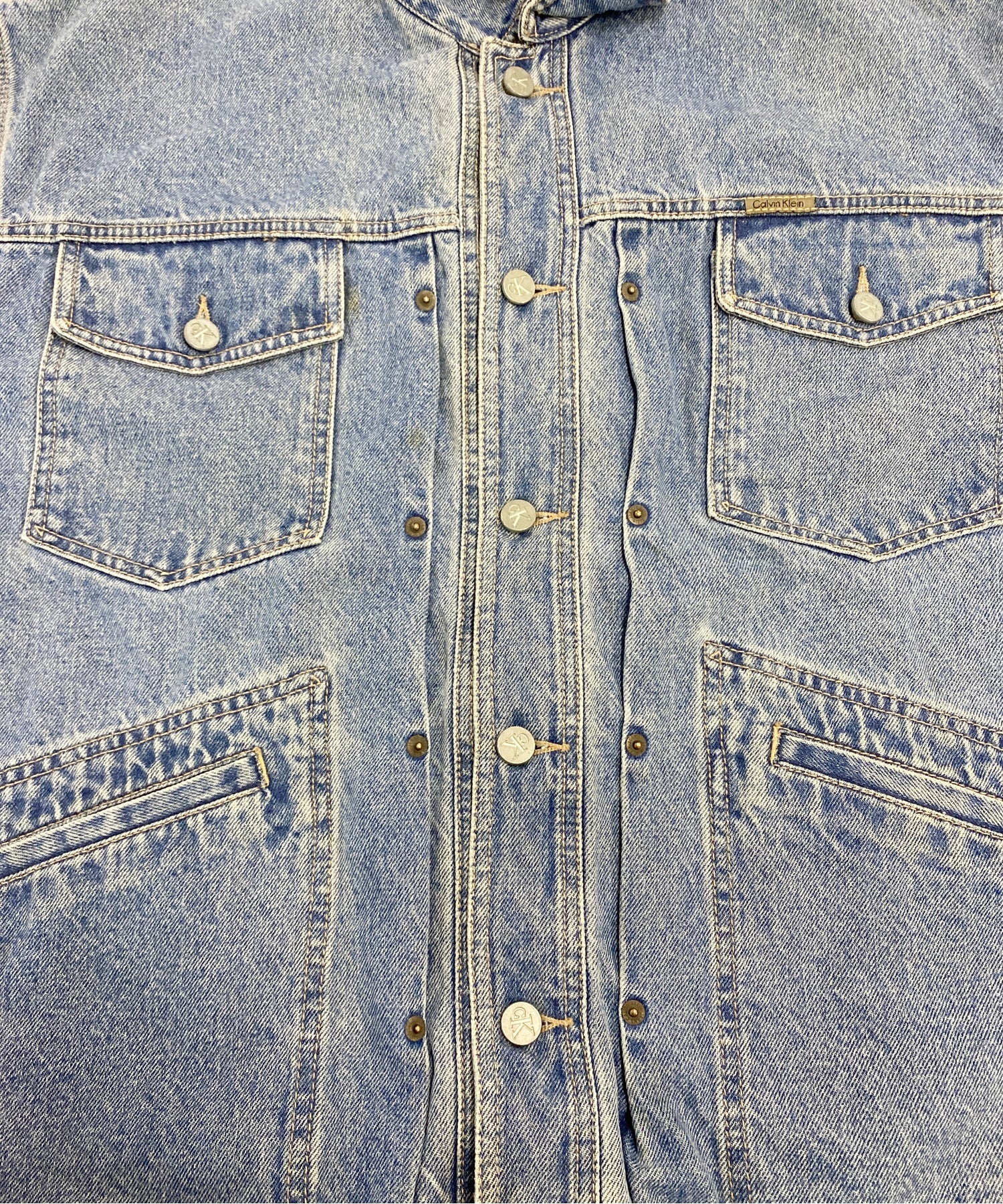 Calvin Kleinブランドデニムジャケット - Image 4