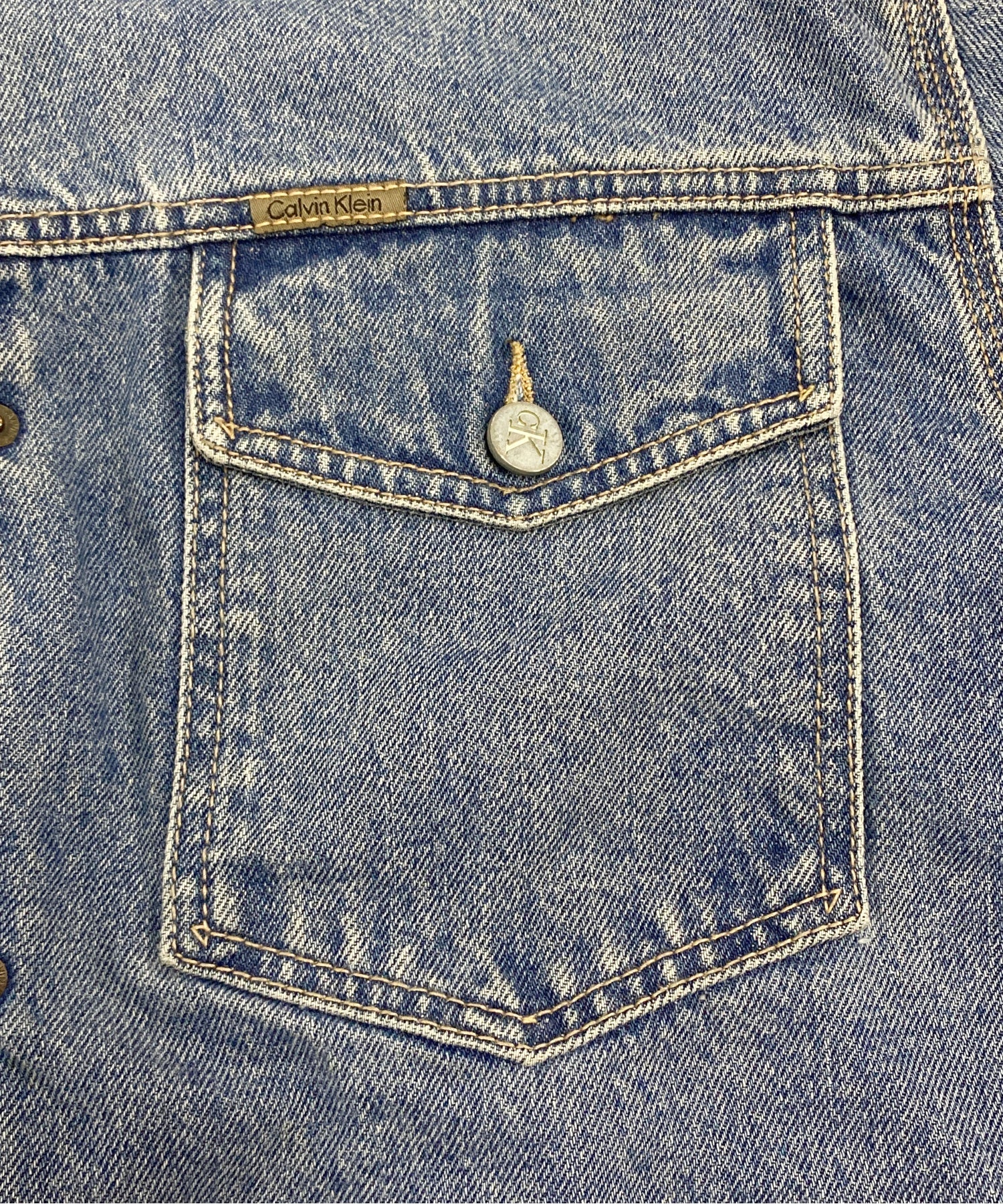Calvin Kleinブランドデニムジャケット - Image 5