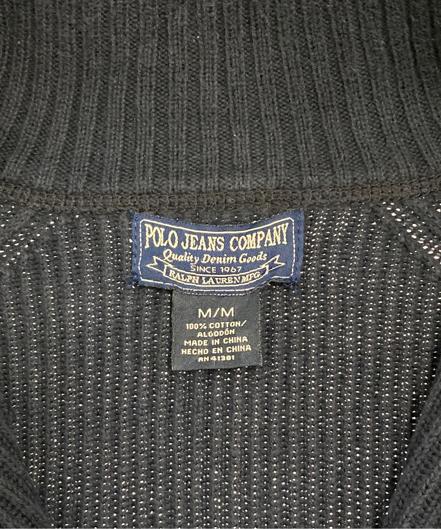 Ralph LaurenブランドハーフZIPニット - Image 3
