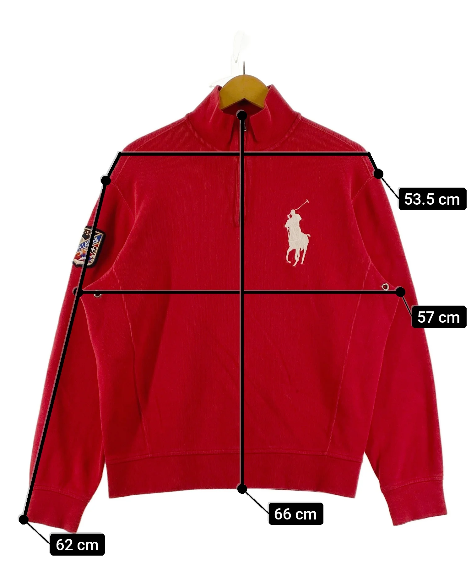 Ralph LaurenブランドハーフZIPニット - Image 8