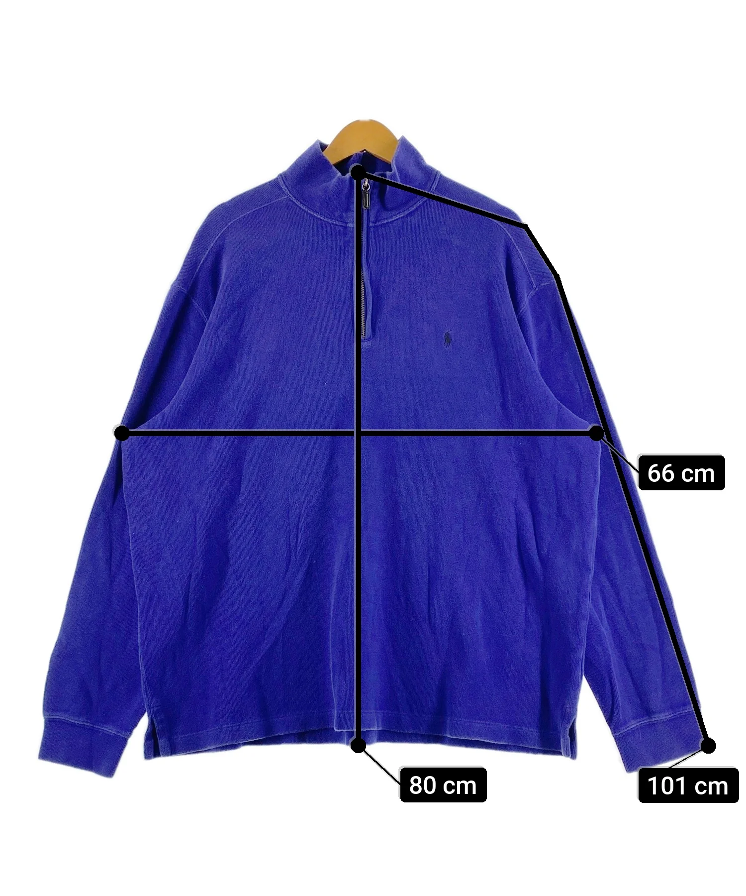 Ralph LaurenブランドハーフZIPニット - Image 5