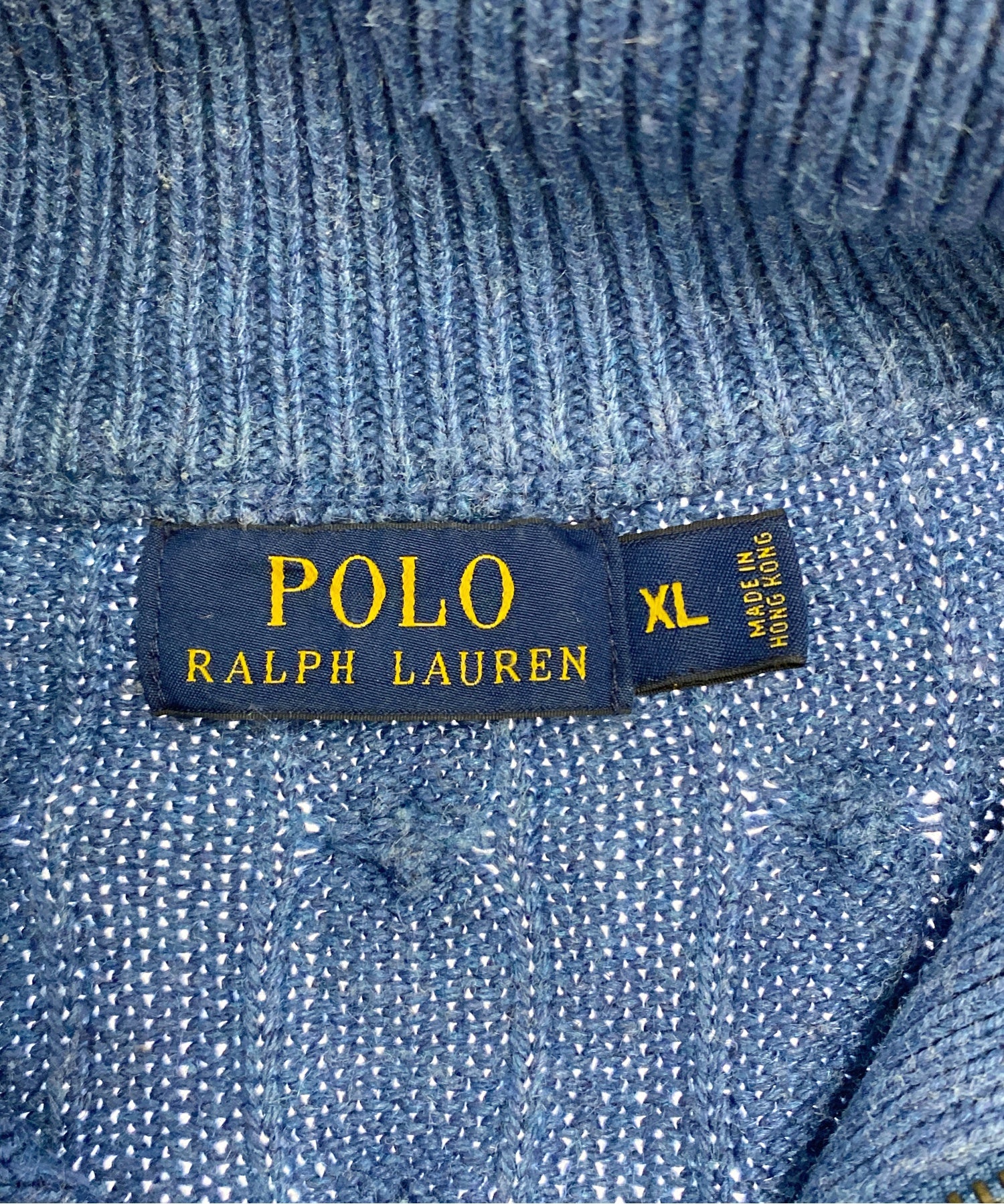 Ralph LaurenブランドハーフZIPニット - Image 3