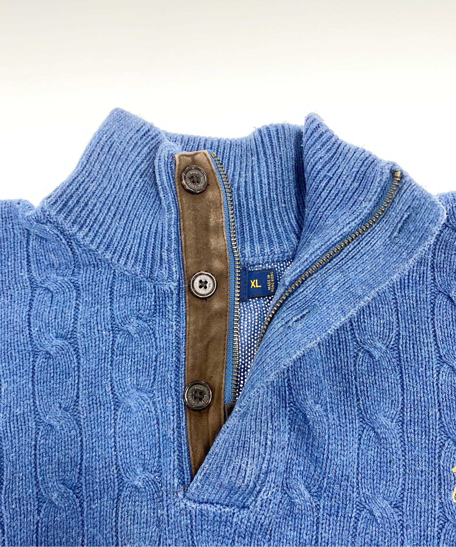 Ralph LaurenブランドハーフZIPニット - Image 5