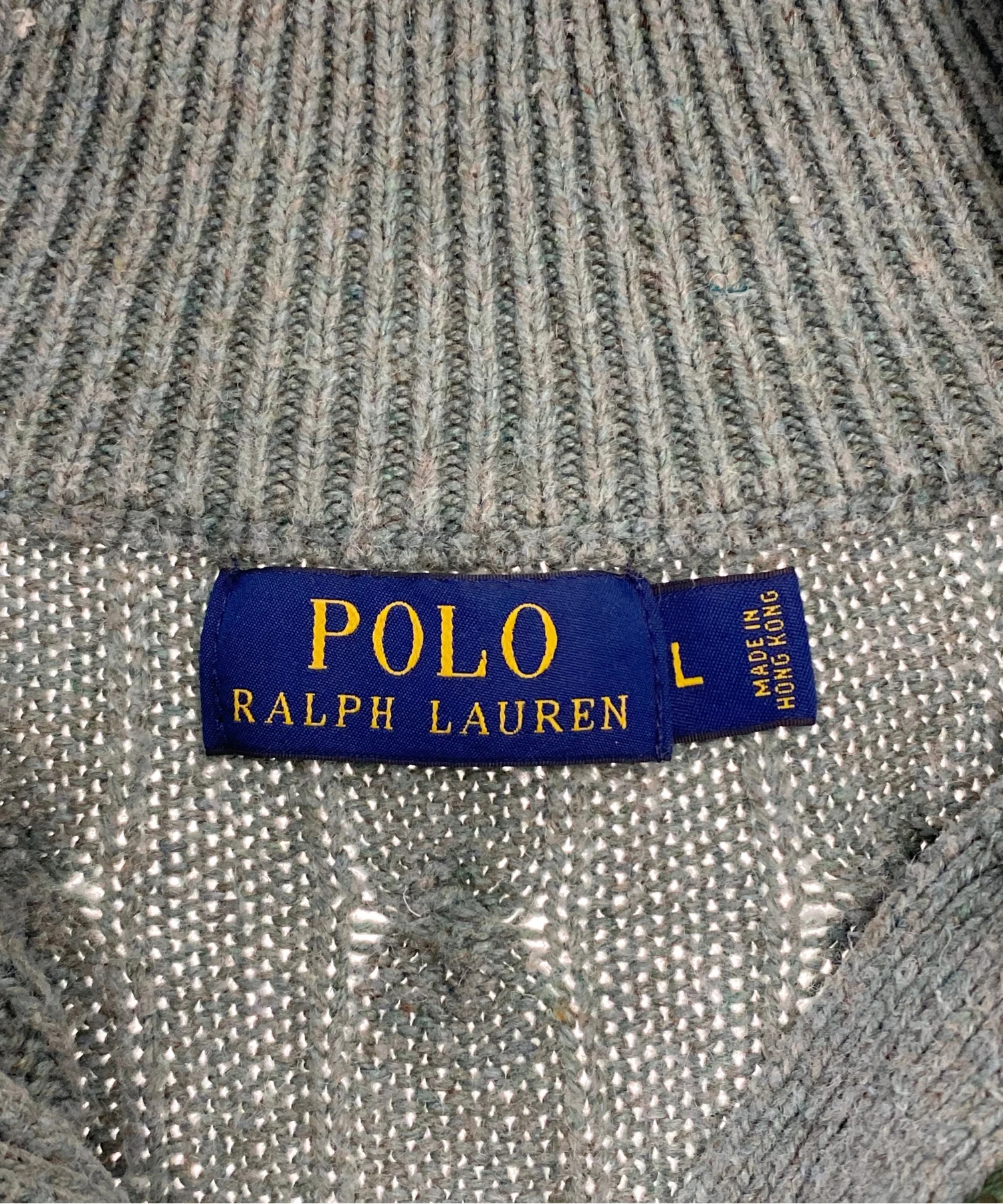 Ralph LaurenブランドハーフZIPニット - Image 3