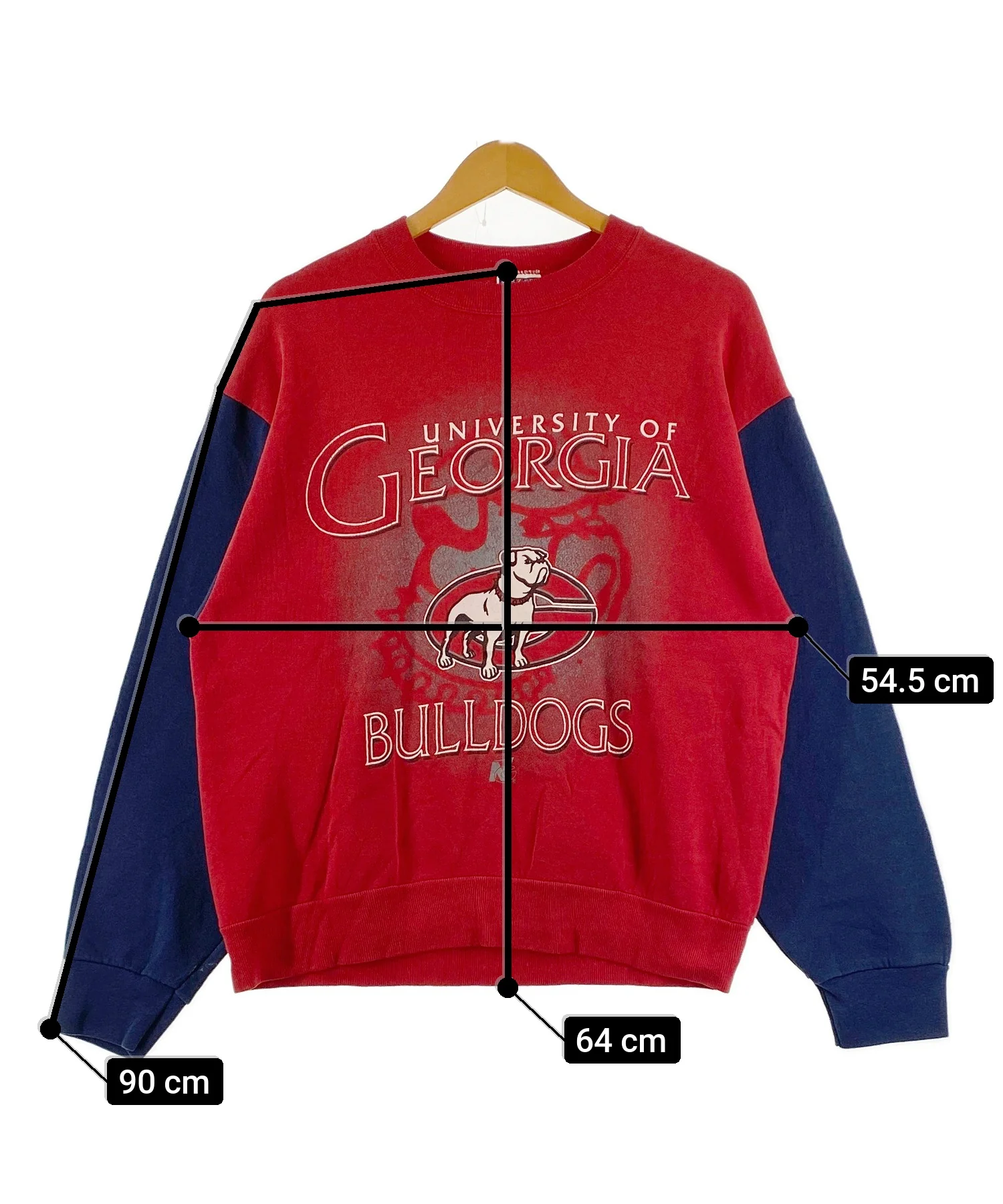 GEORGIA BULLDOGSチームロゴスウェット - Image 7